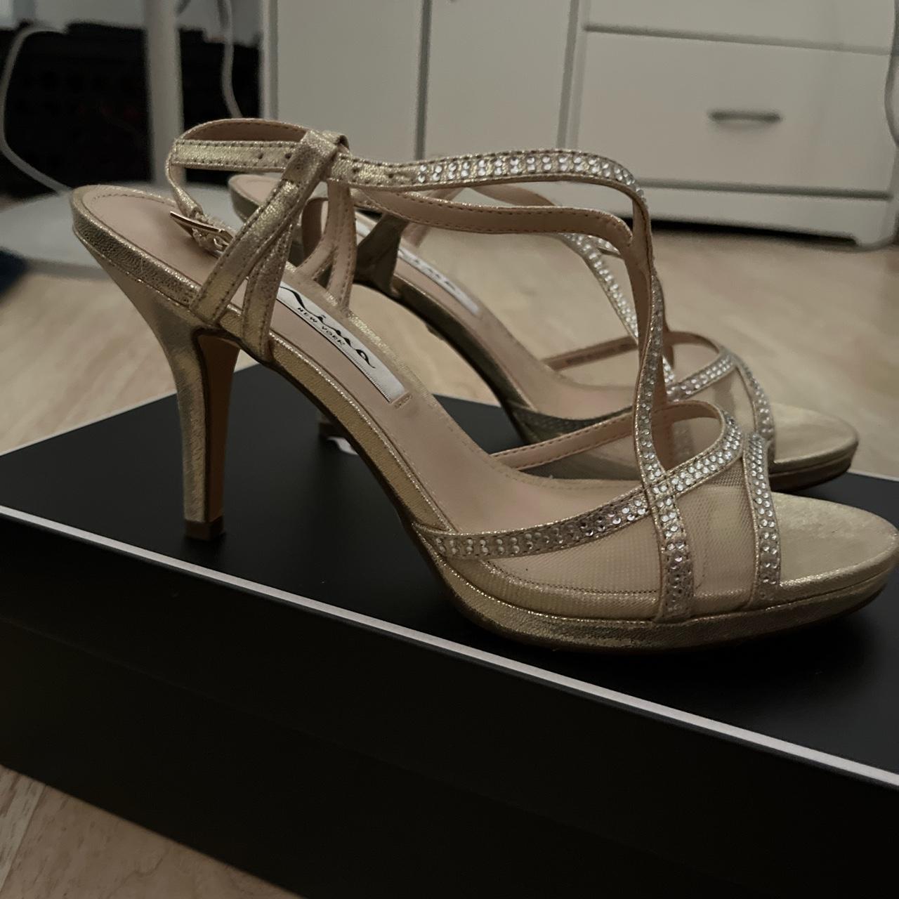 Nina new sales york gold heels