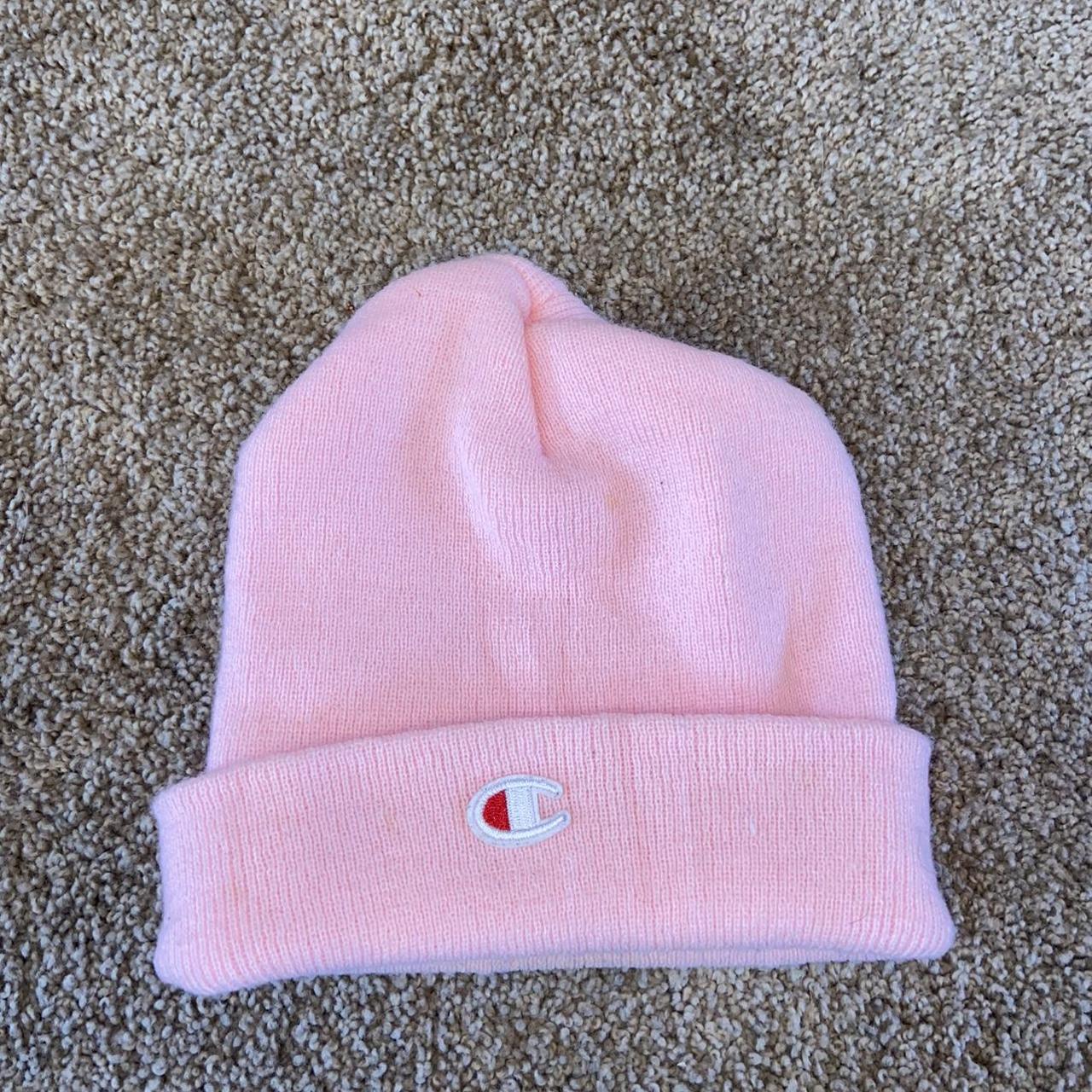 Pink champion clearance beanie