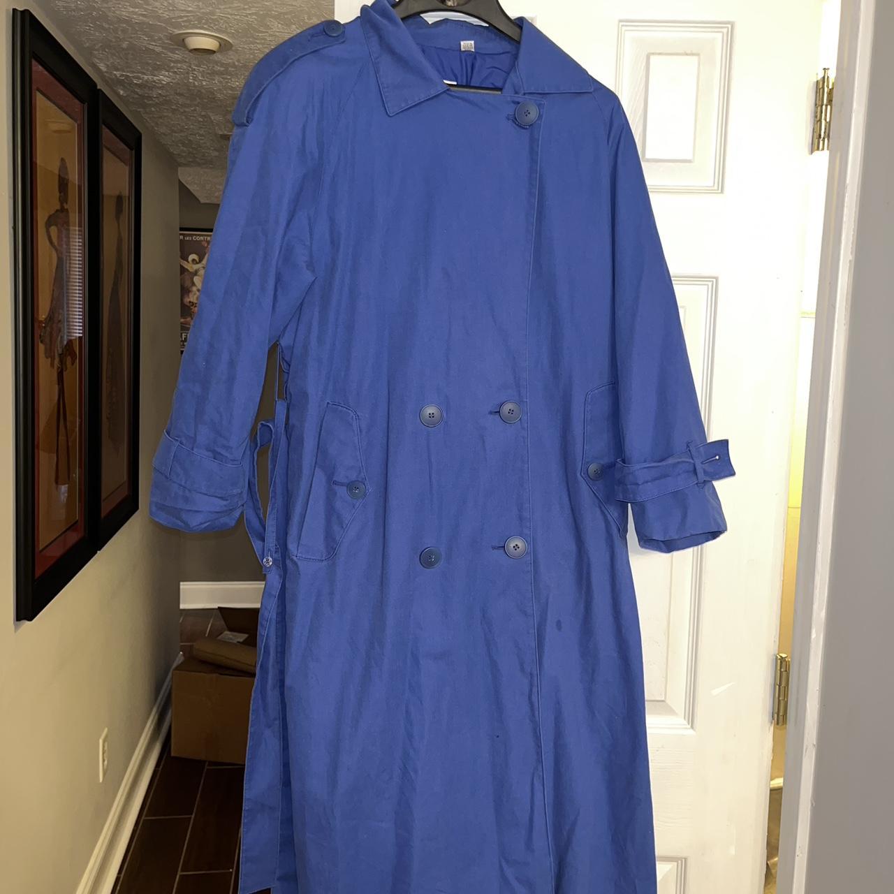 towne from london fog size 12 trench coat, color is... - Depop