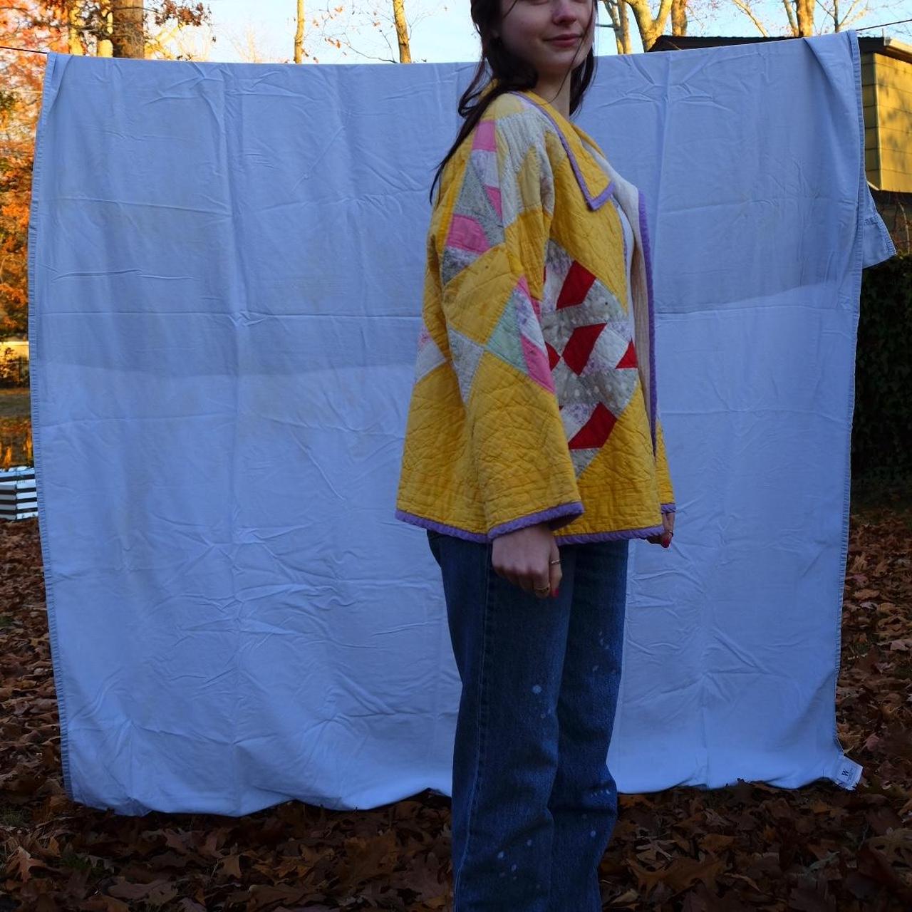 quilt-coat-vintage-handmade-simple-open-faced-depop