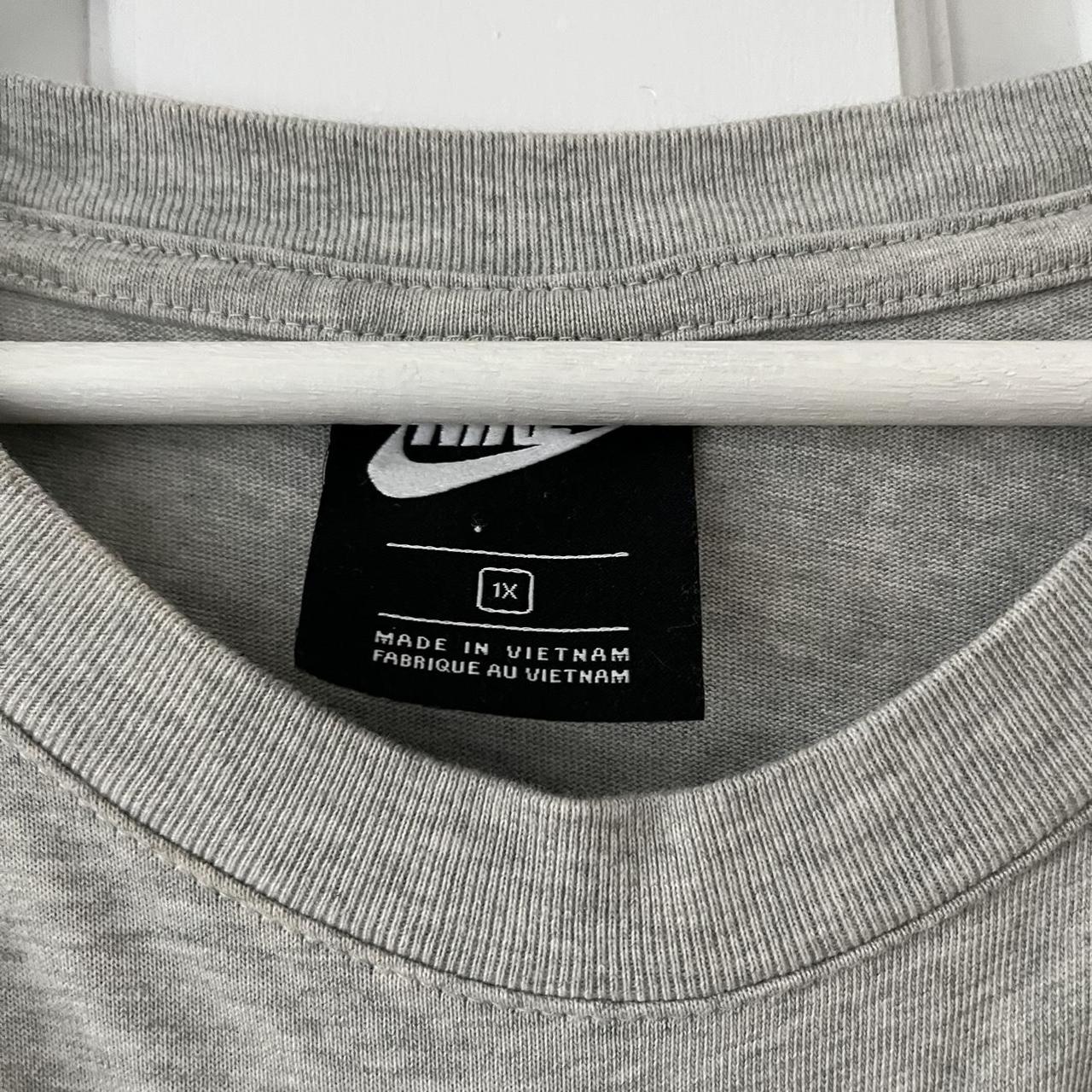 Nike Longsleeve 🪵 ABOUT: Grey longsleeve crewneck... - Depop