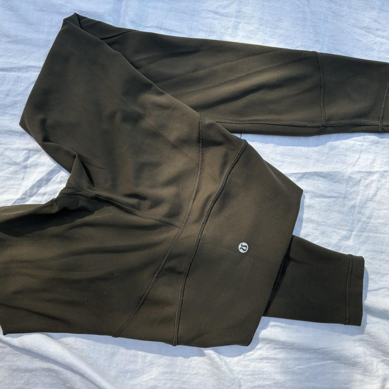 Lulu Lemon wunder train army green Depop