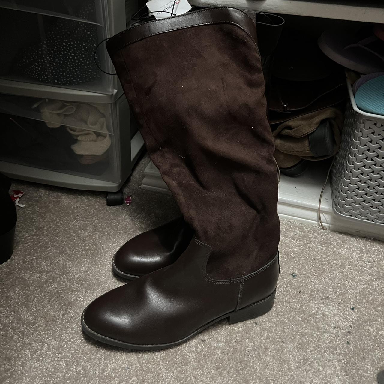 Jcpenney brown outlet boots