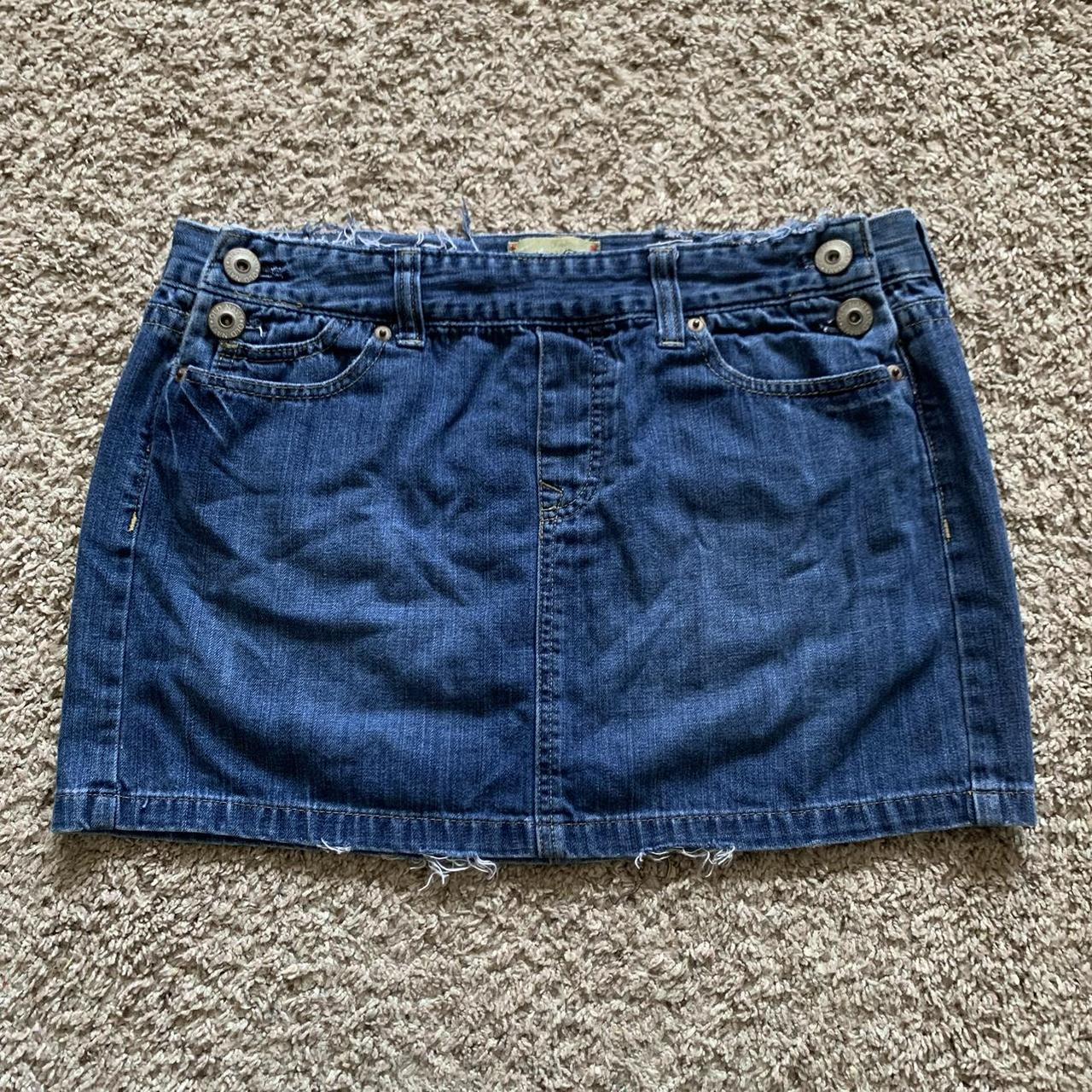 Old Navy Women's Blue Skirt | Depop