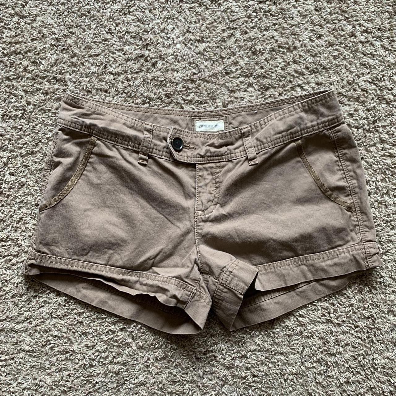 Maurices Women's Brown Shorts Depop