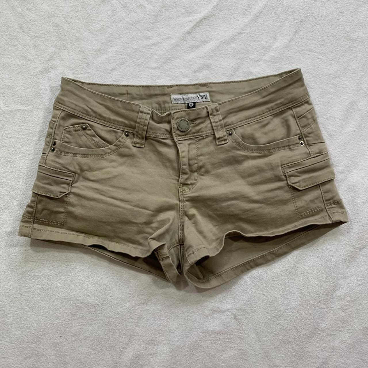 YMI Jeans Women's Tan Shorts | Depop