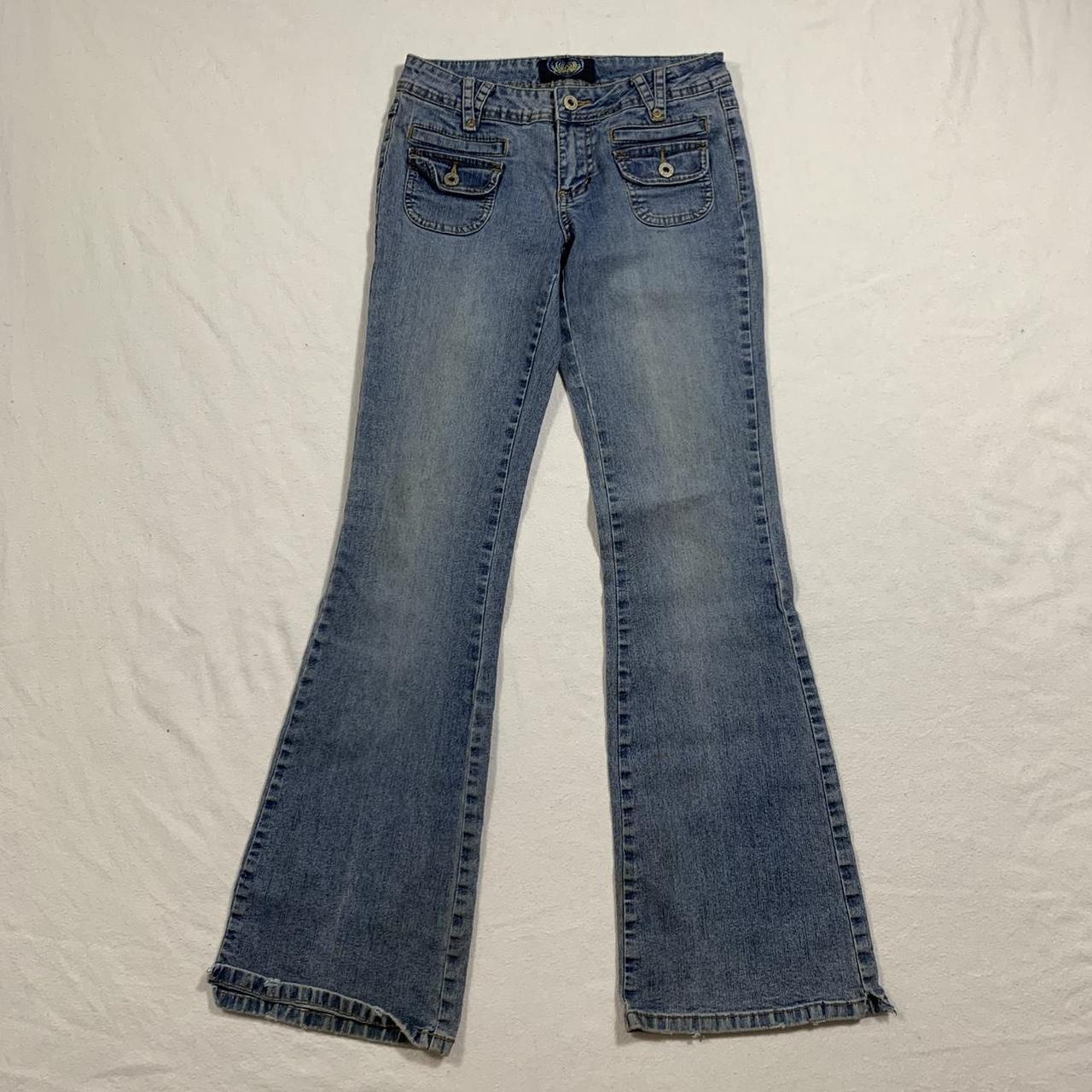 Angels Women's Blue Jeans | Depop