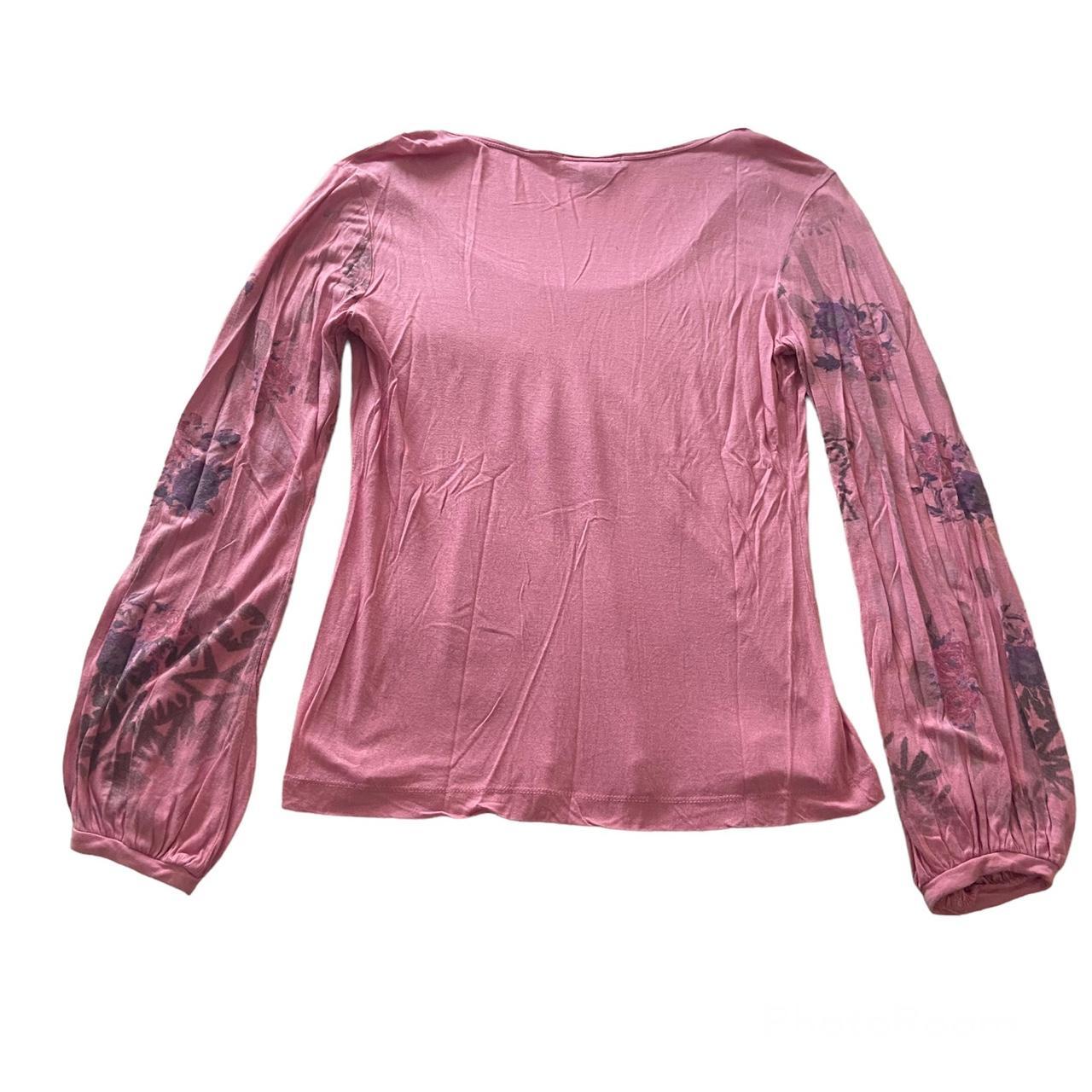 Women's Pink and Purple Blouse (3)