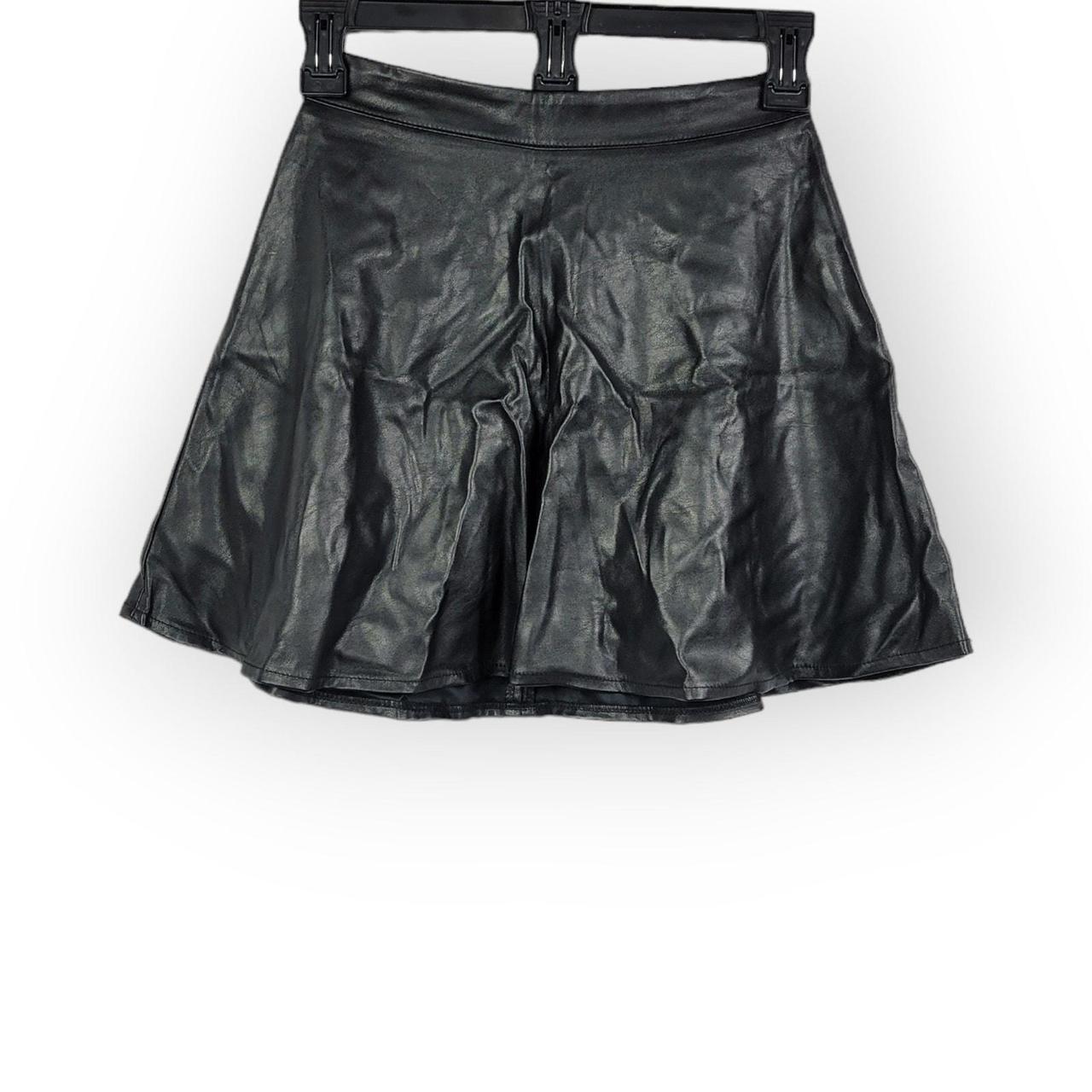 Metallic cloudforest skater skirt forever 21