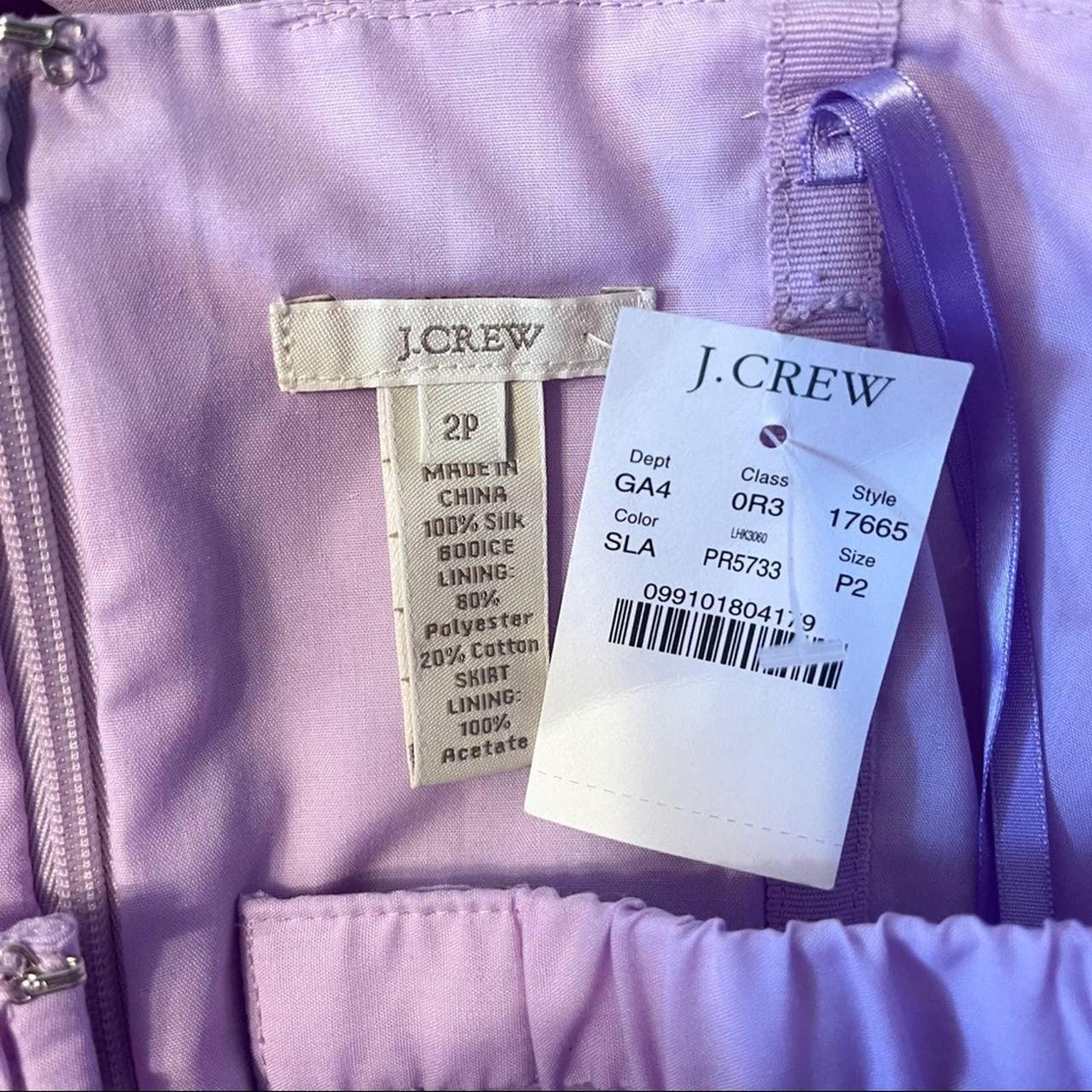 J.Crew Women's Purple Dress (2)