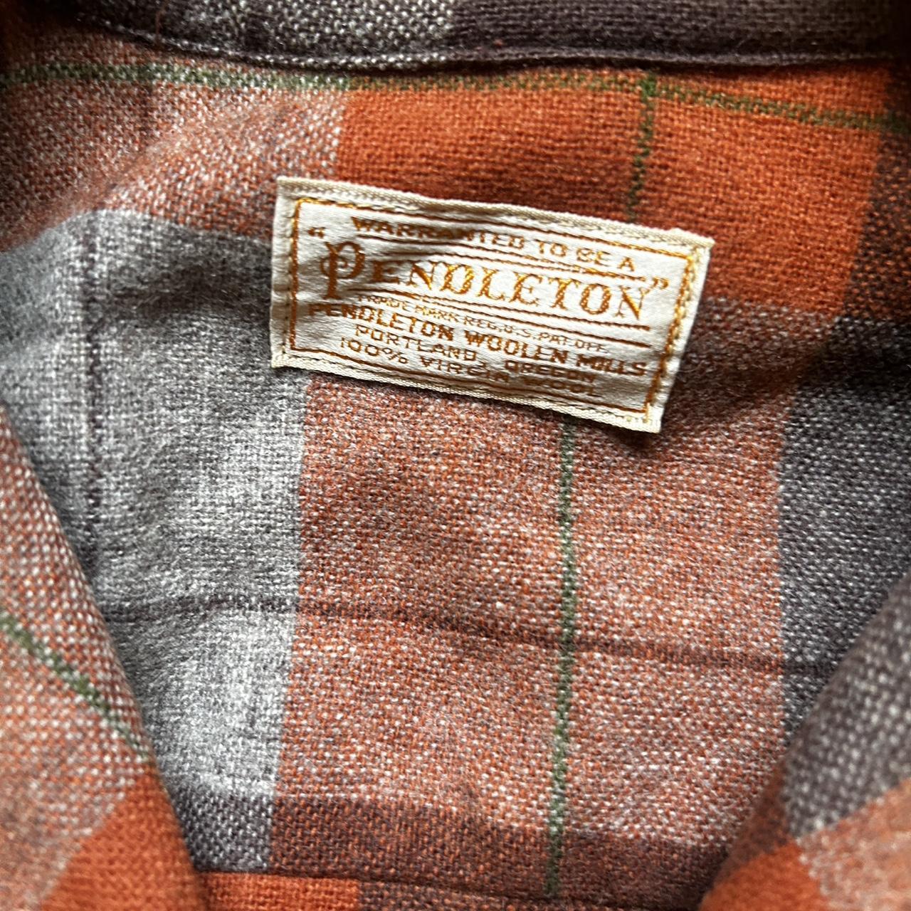 Pendleton Men's Shacket Jacket - Orange/Brown - L… - image 2
