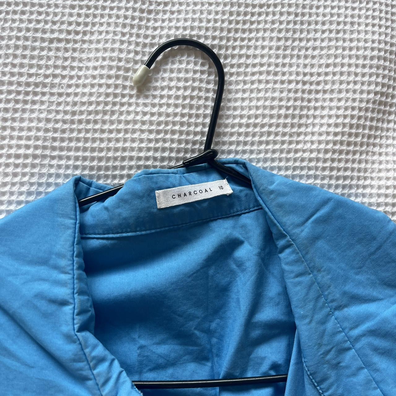 Charcoal Clothing Nostalgia Dress Cobalt Size... Depop