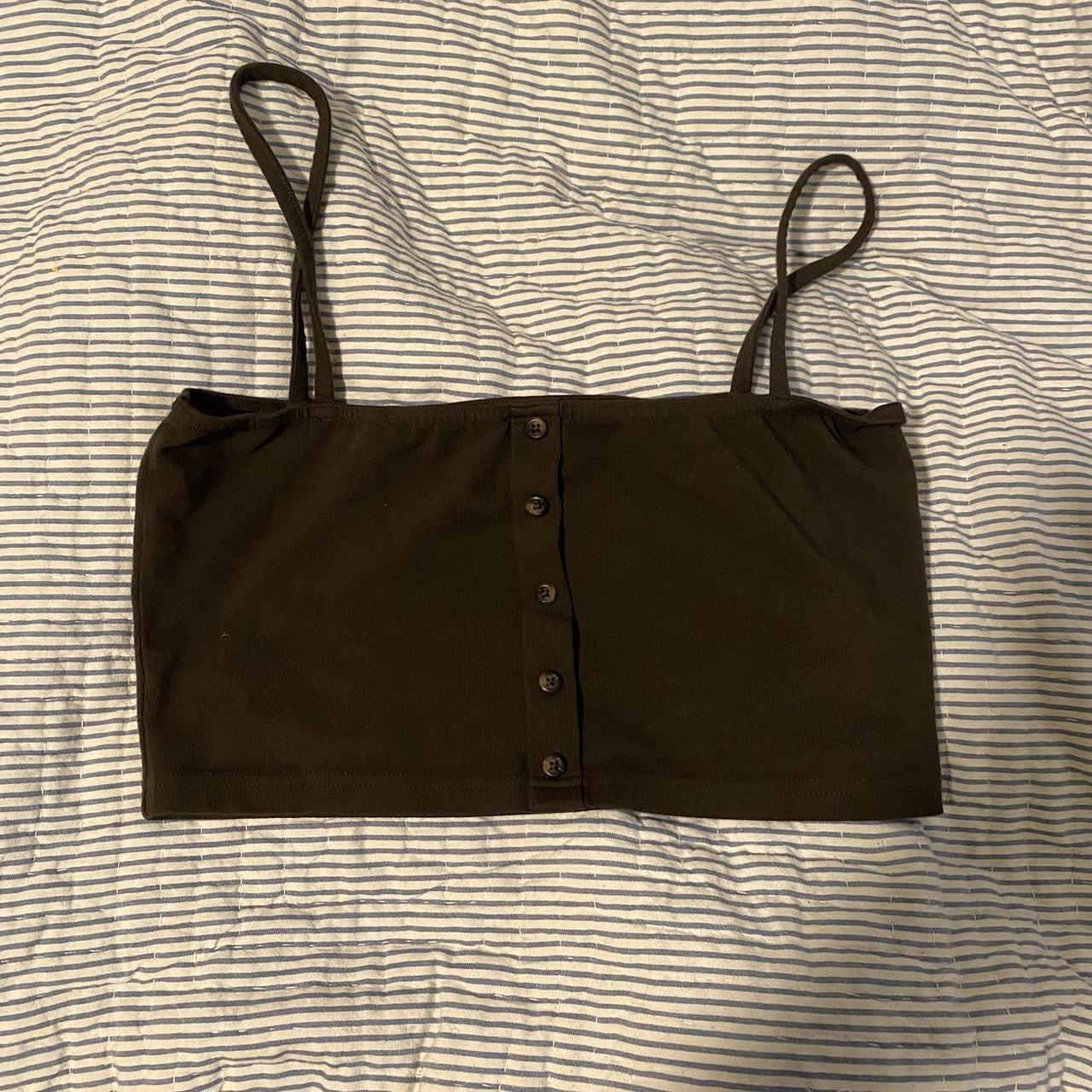 Brandy Melville Women's Brown Vest Depop