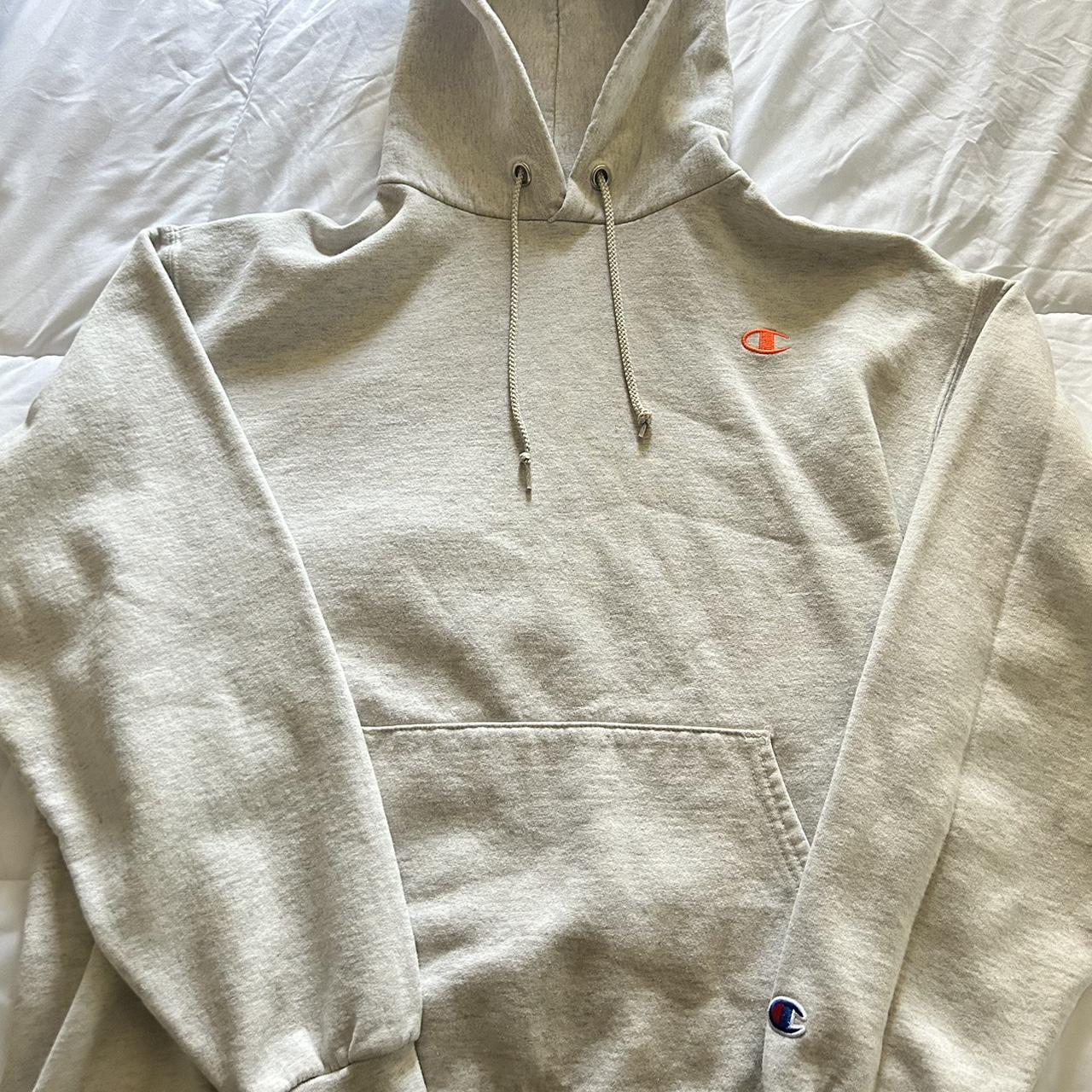 Light grey champion outlet hoodie women's