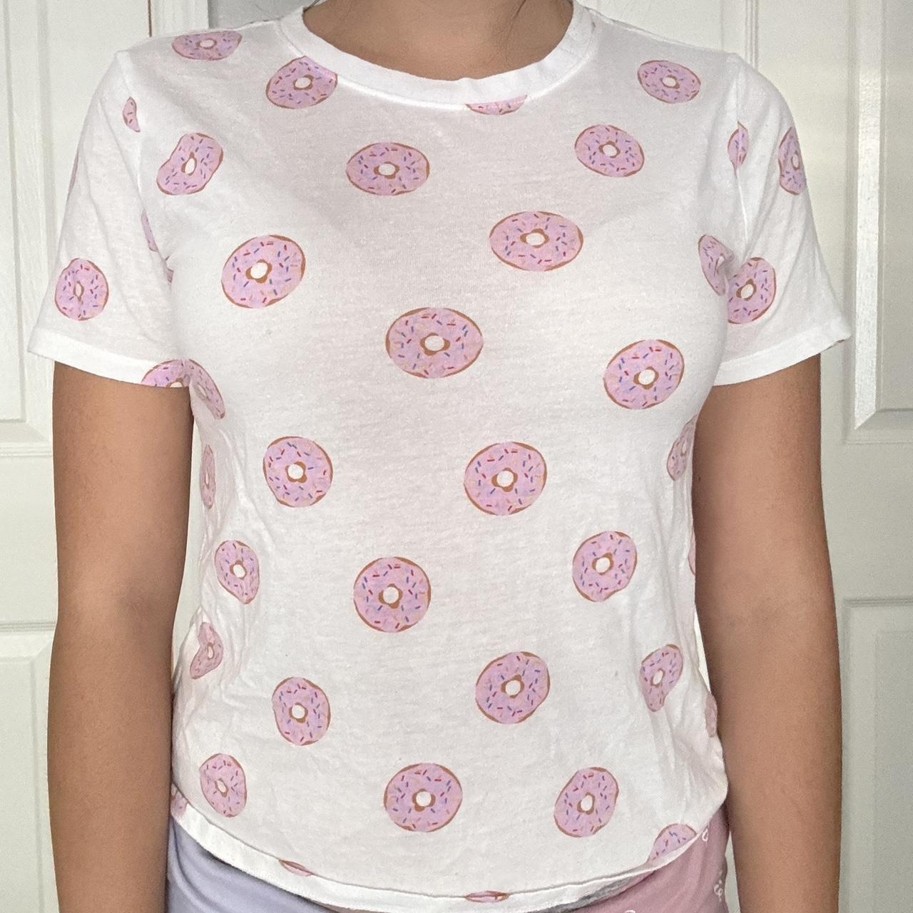 Forever 21 donuts top Size small Cute but don t. Depop