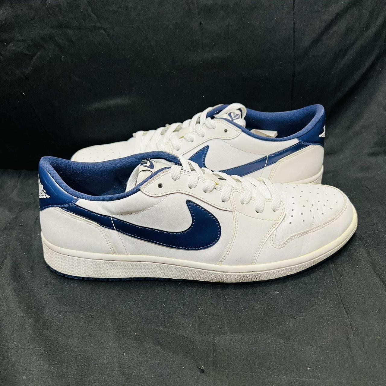 low jordan 1s blue