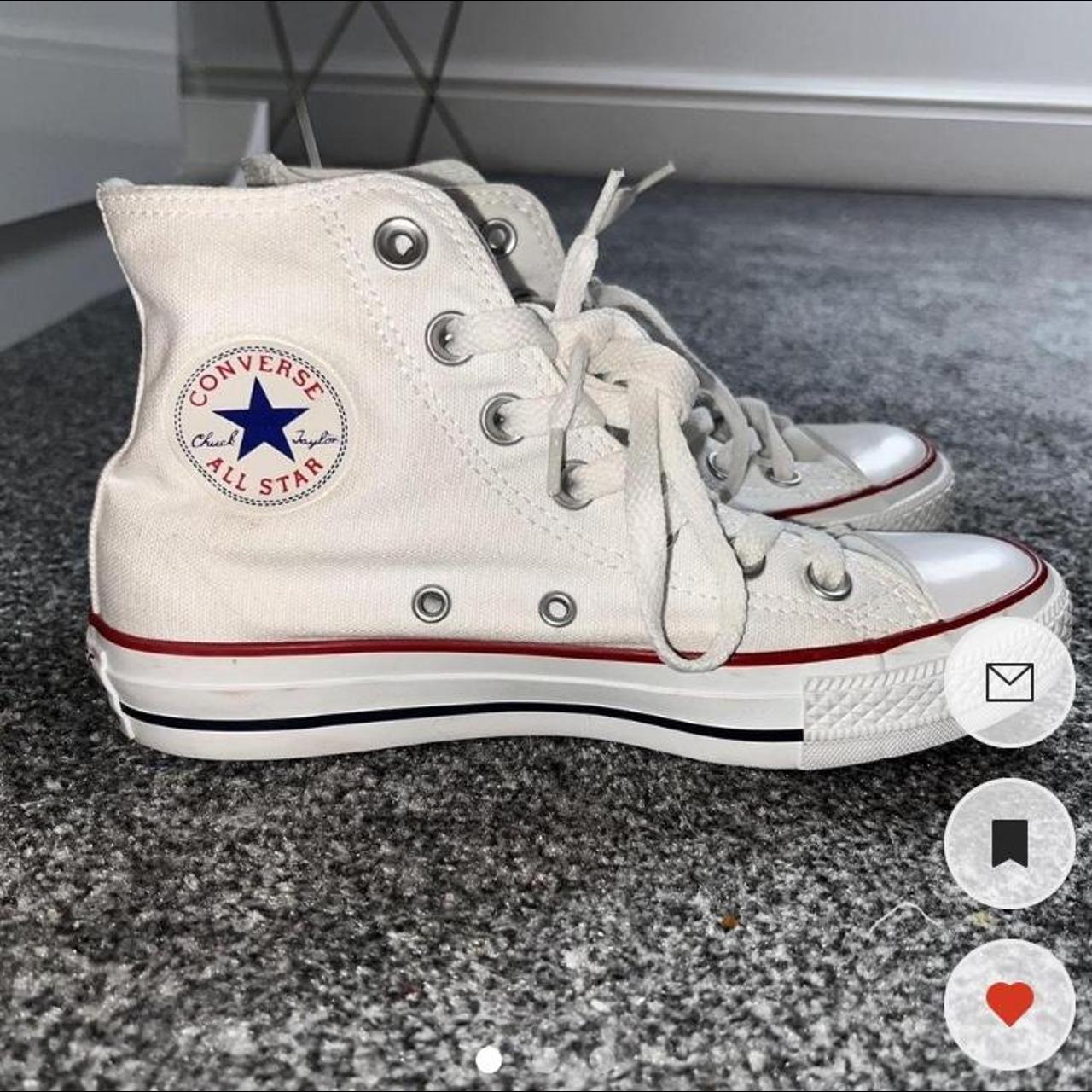 white converse size 3