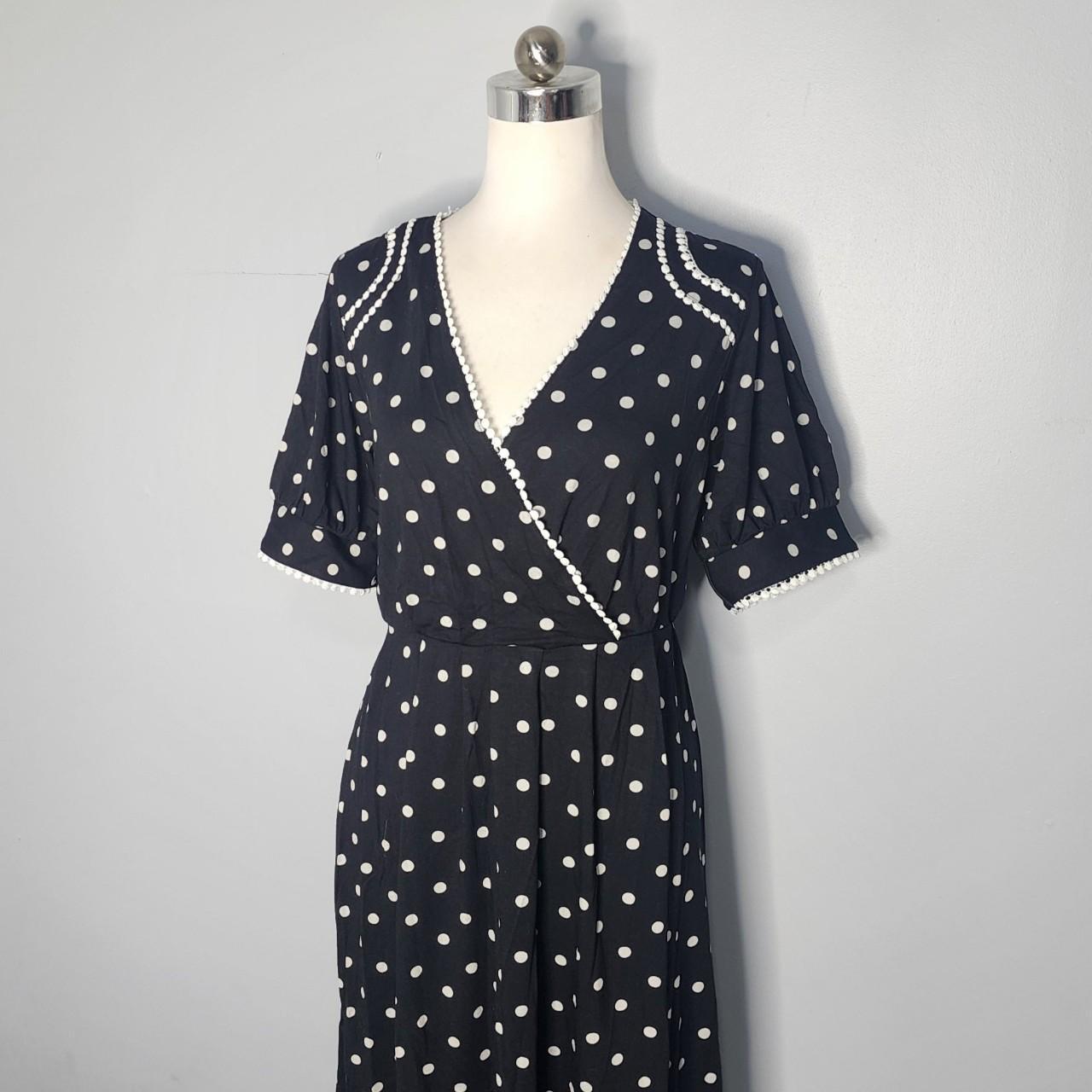 NWT Joe Browns Vintage Polka Dot Dress Pin Up... - Depop