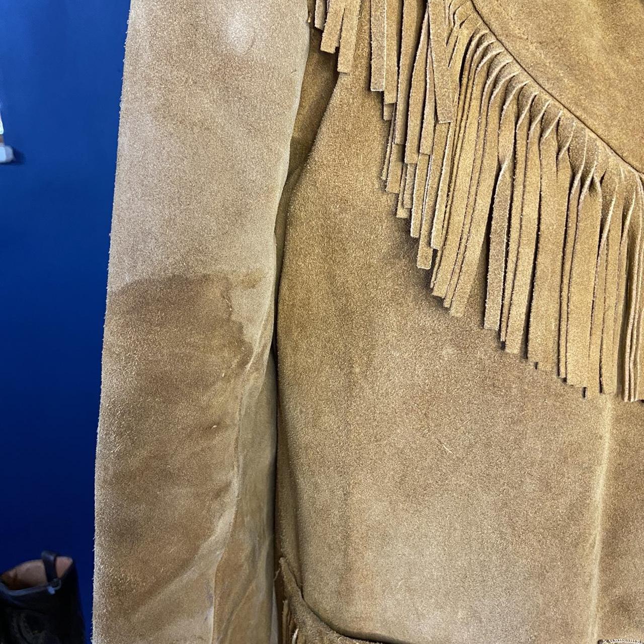 Lovely 70s tassel jacket, good condition papacy from... Depop