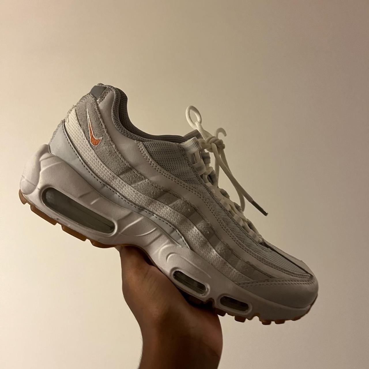 air max 95 in colourway hot curry pure platinum in. Depop