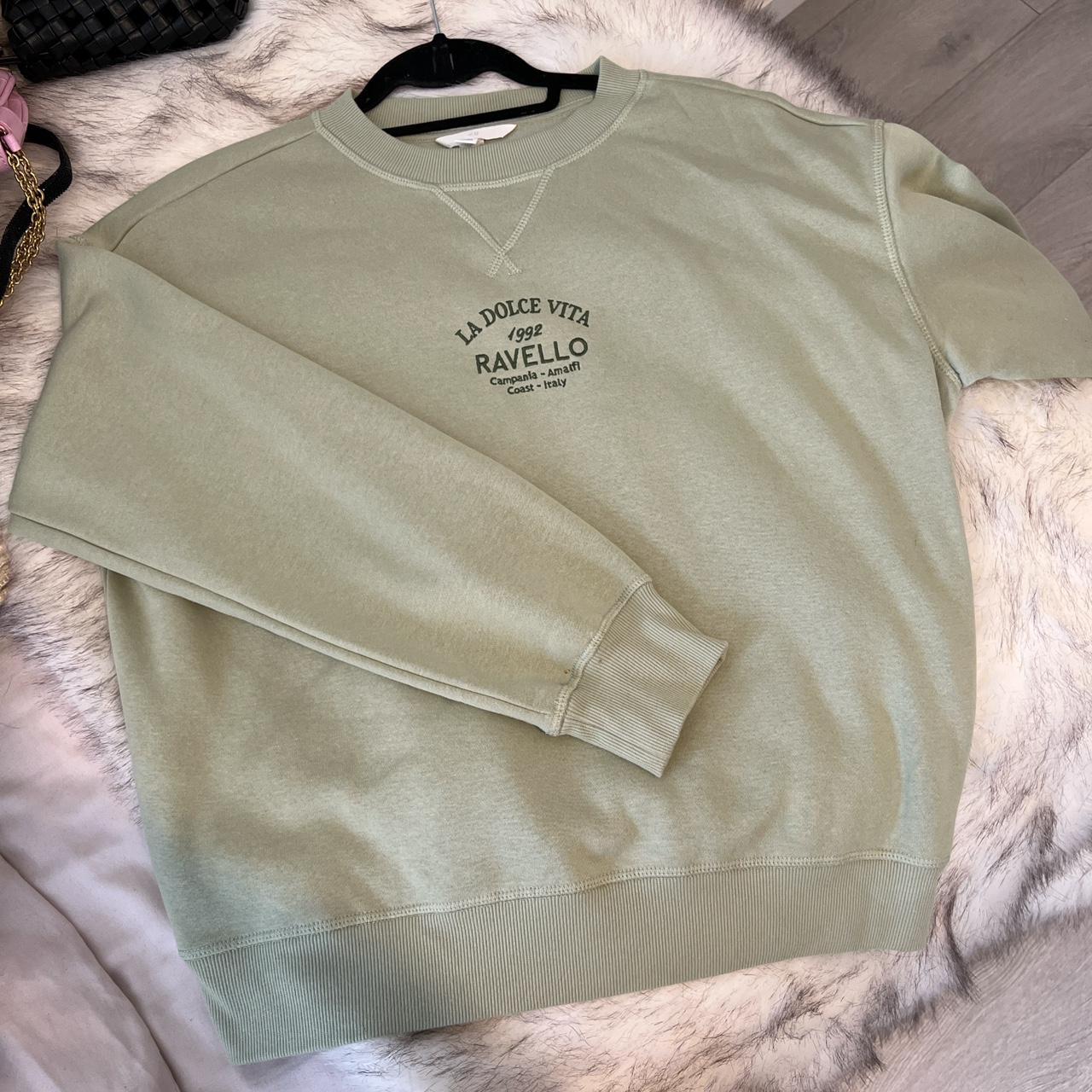 Pistachio Green sweatshirt size small,