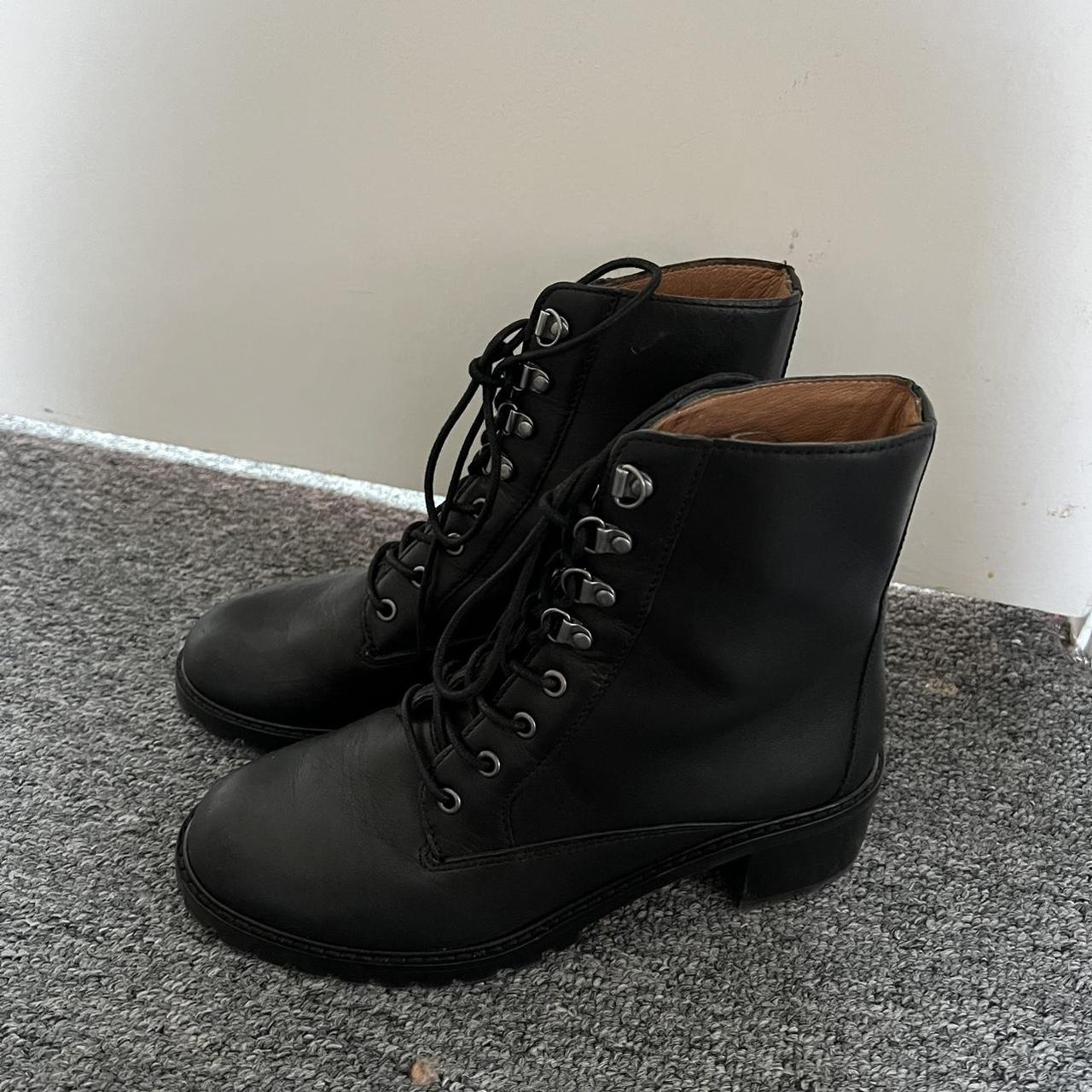 Madewell Women's Black Boots | Depop