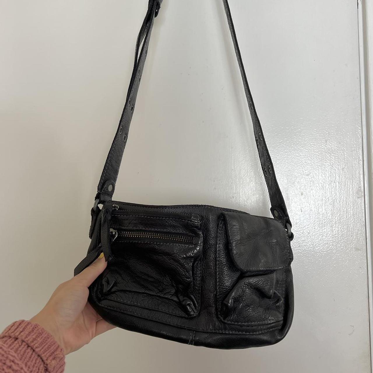 Free People Women's Black Bag | Depop