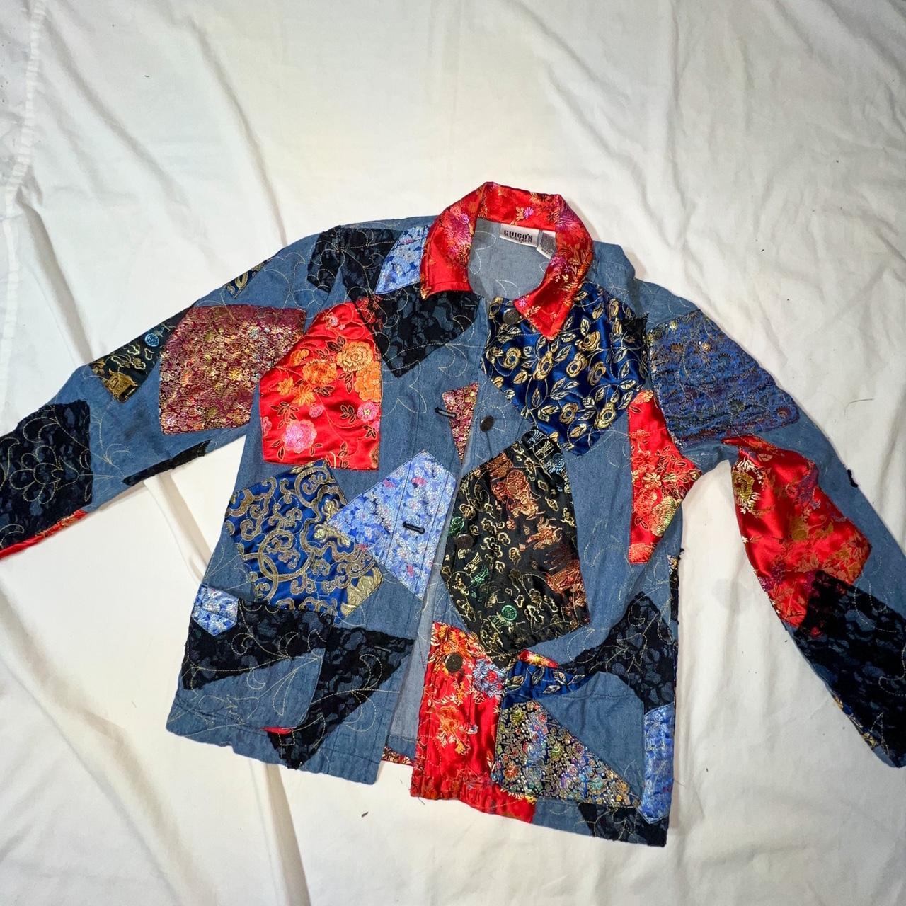 Vintage popular Patchwork Jacket