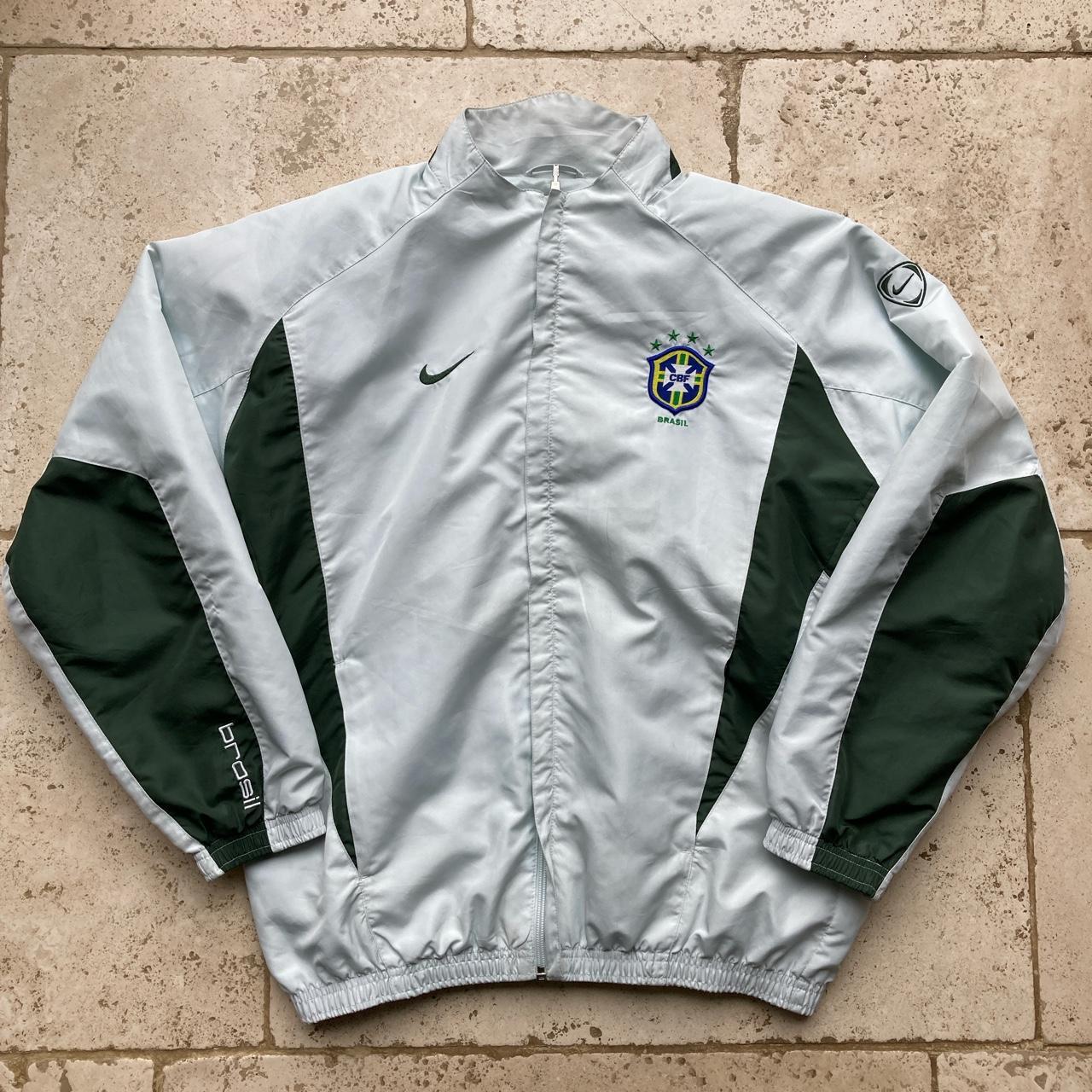 ウェア BRAZIL - 2002 () Vintage 2002 brazil tracksuit jacket Size medium - | Depop