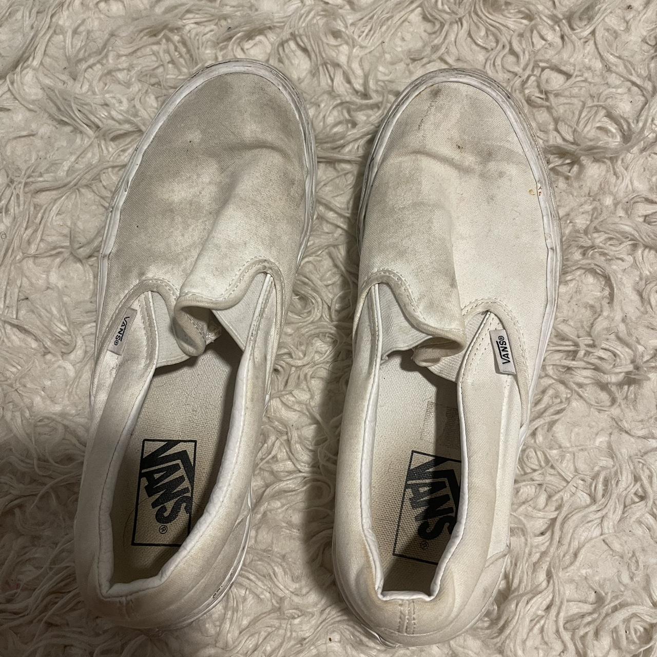 white vans - Depop