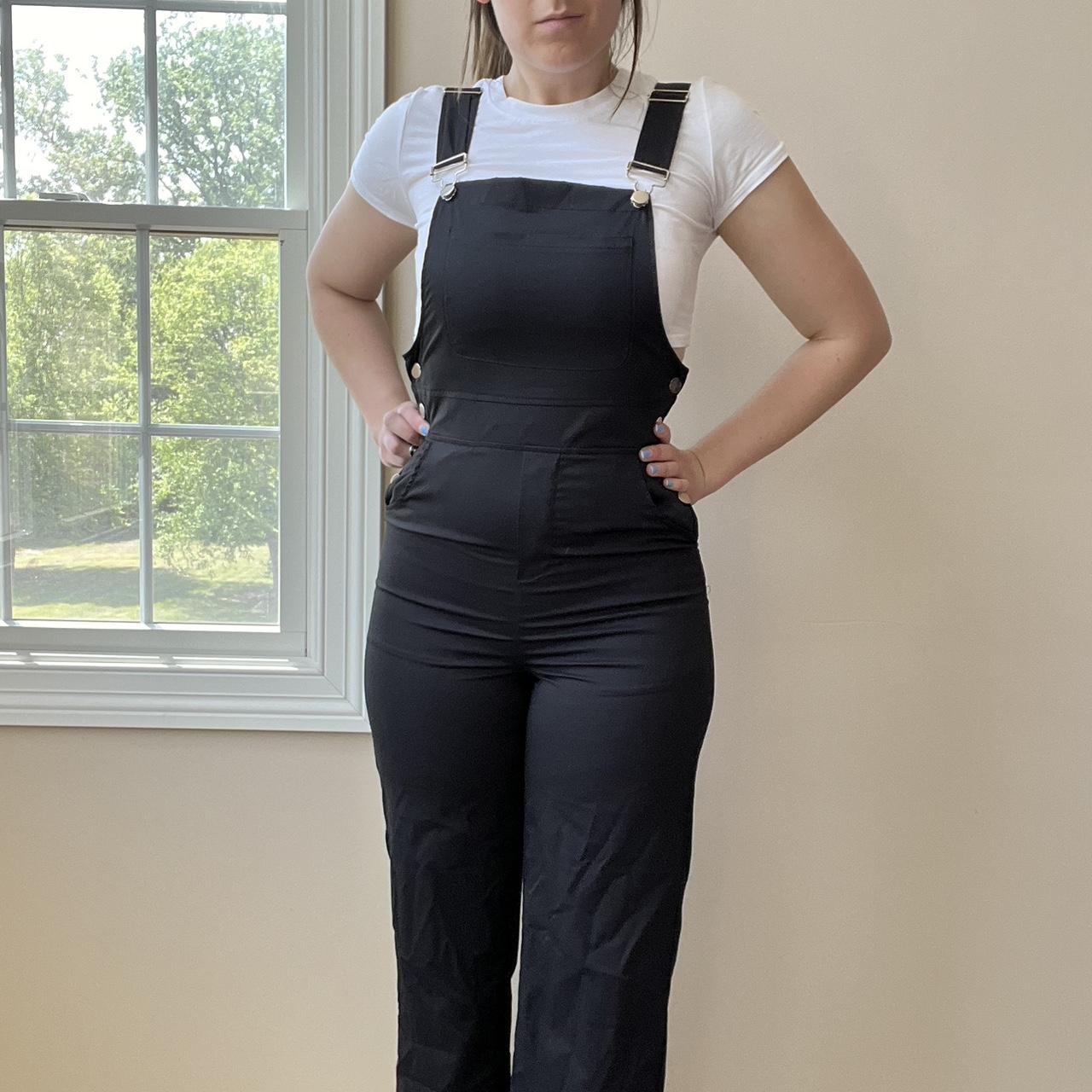 SHEIN Women's Black Dungarees-overalls (3)