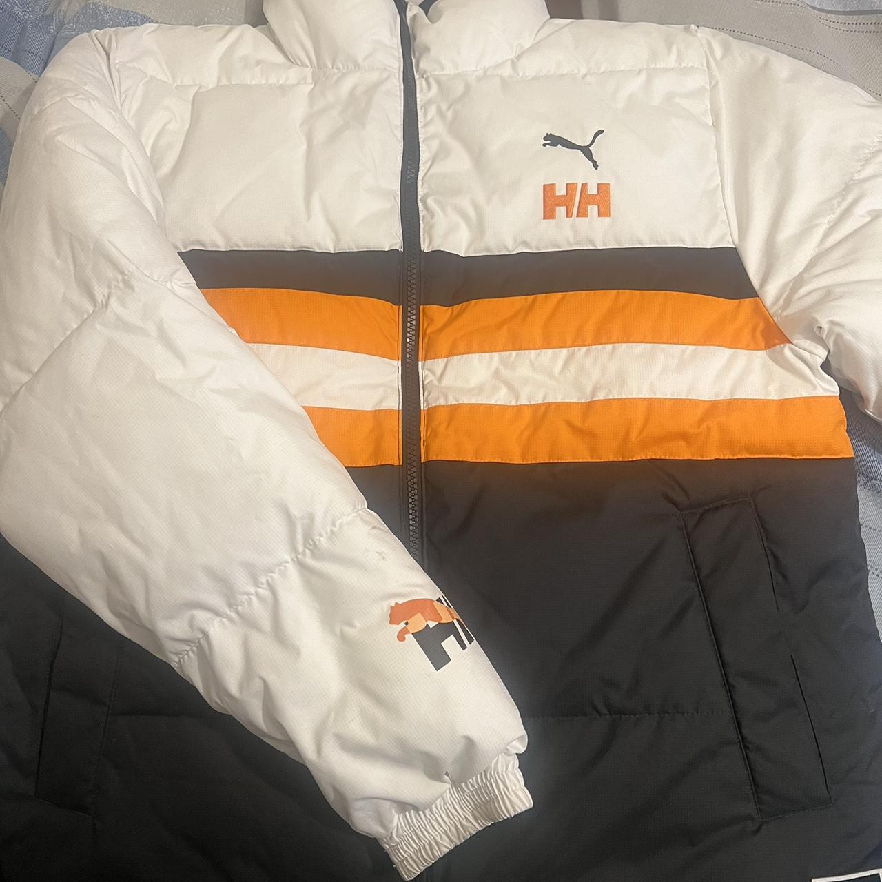 Puma x Helly Hansen reversible puffer jacket Mens. Depop