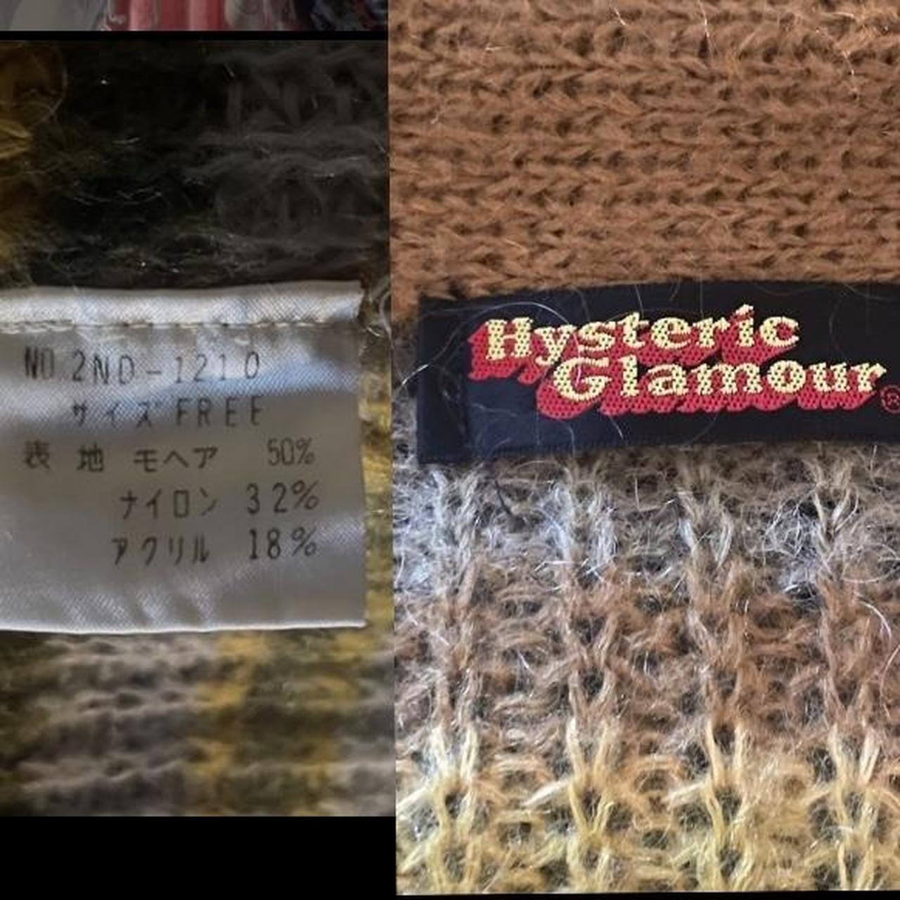 Hysteric Glamour Mohair Knit Sweater ੈ✩‧₊˚ , ✰ 50%...