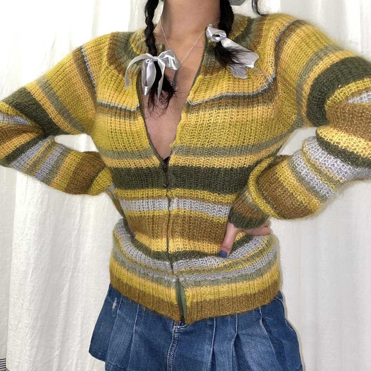 Hysteric Glamour Mohair Knit Sweater ੈ✩‧₊˚ , ✰ 50%...