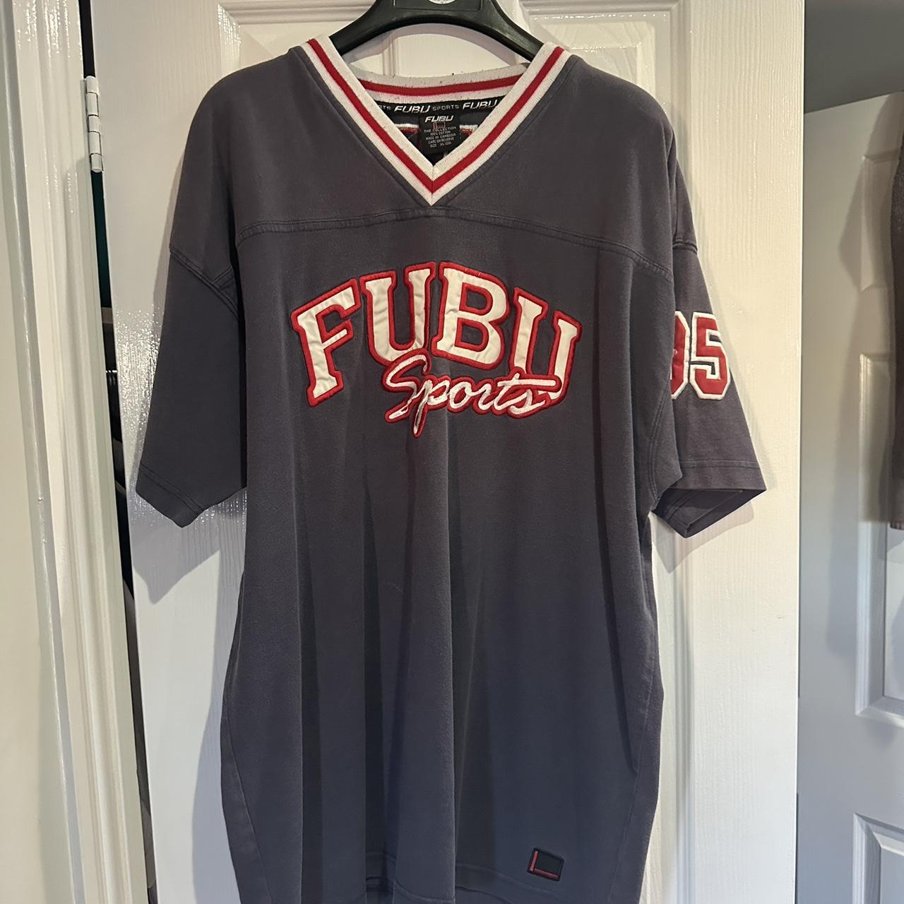 Fubu Baseball Jersey Size:xxxl - Depop