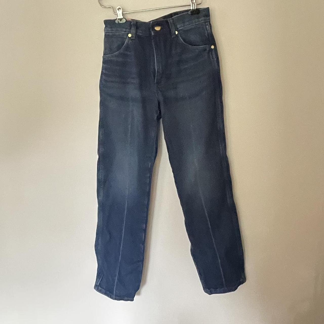 Wrangler Men's Blue Jeans | Depop