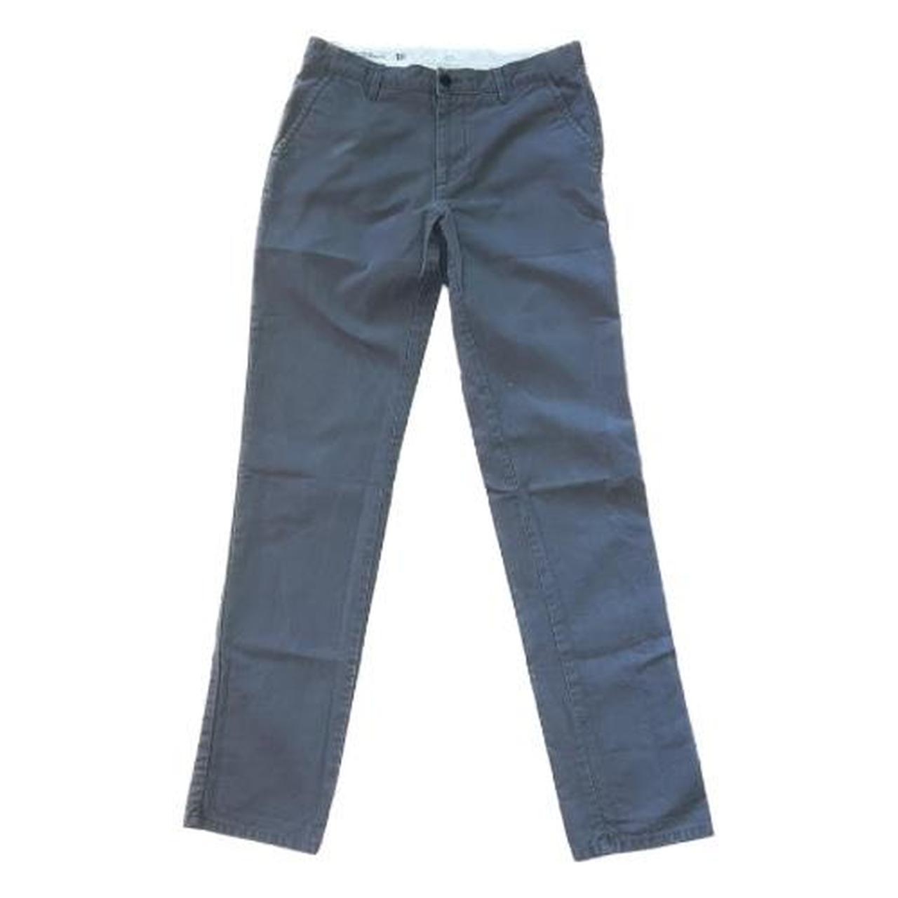 Apolis Men's Grey and Silver Trousers
