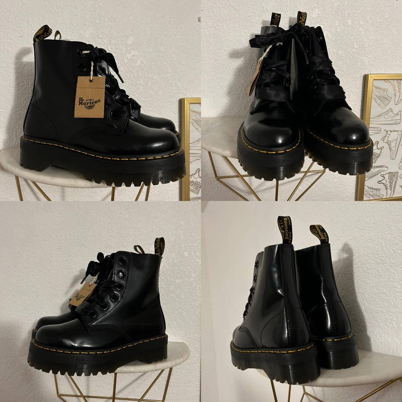 dr martens molly patent