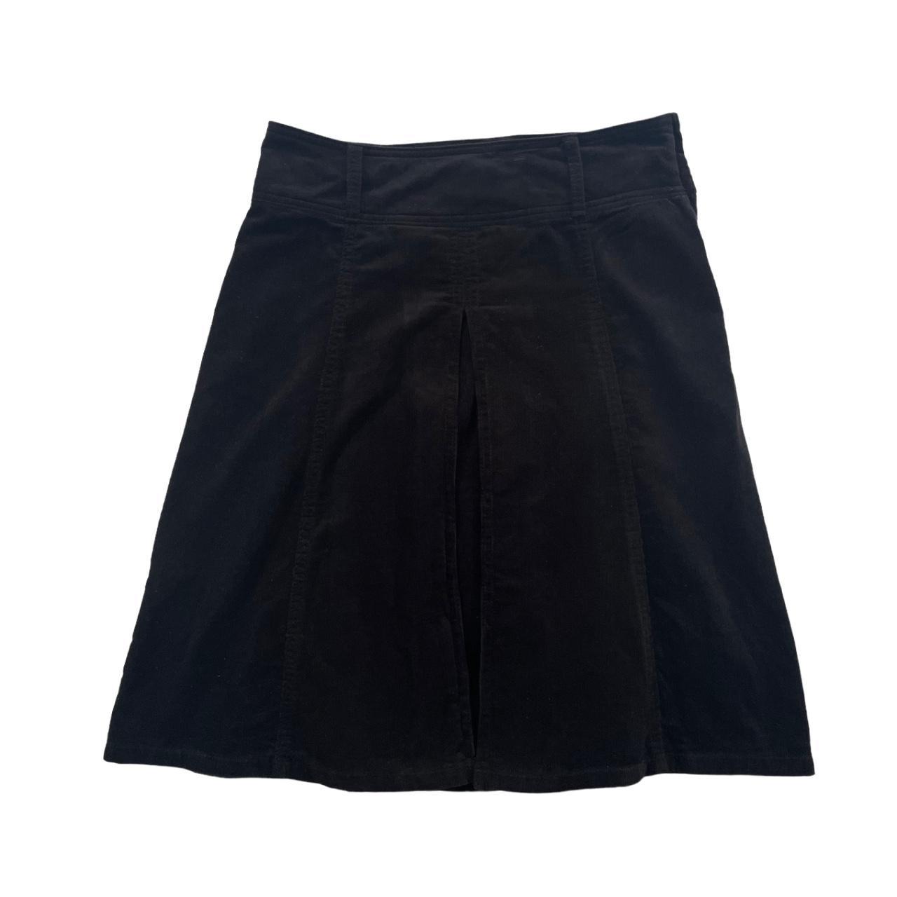 Black corduroy skirt h&m best sale