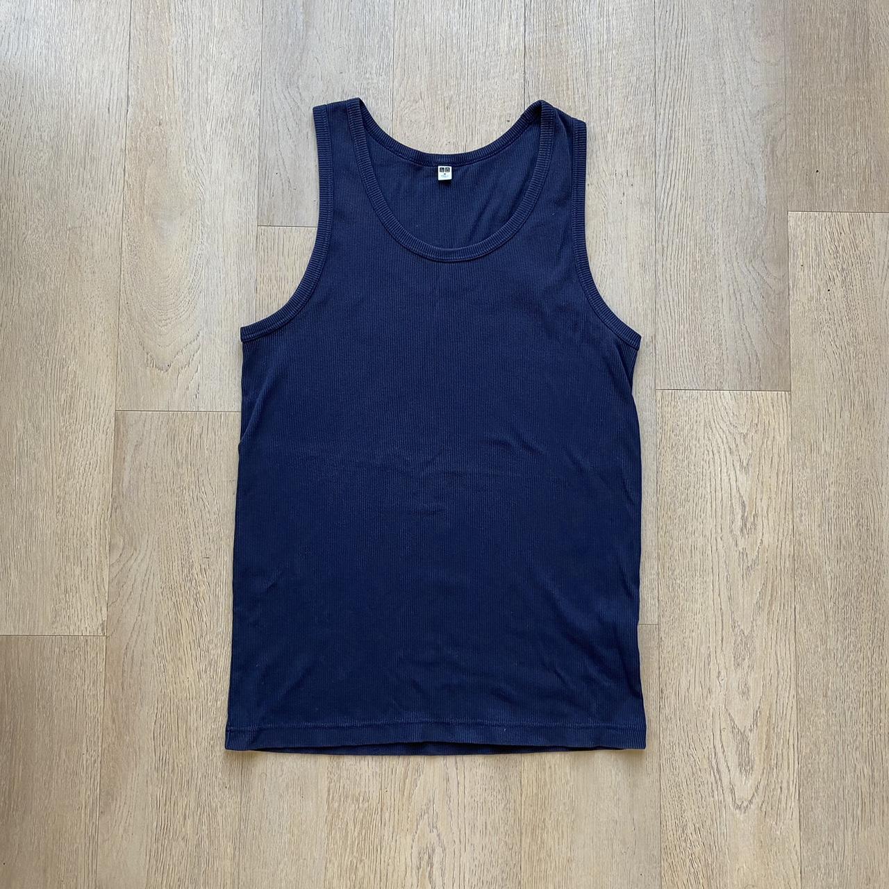 Dry Color Ribbed Tank Top