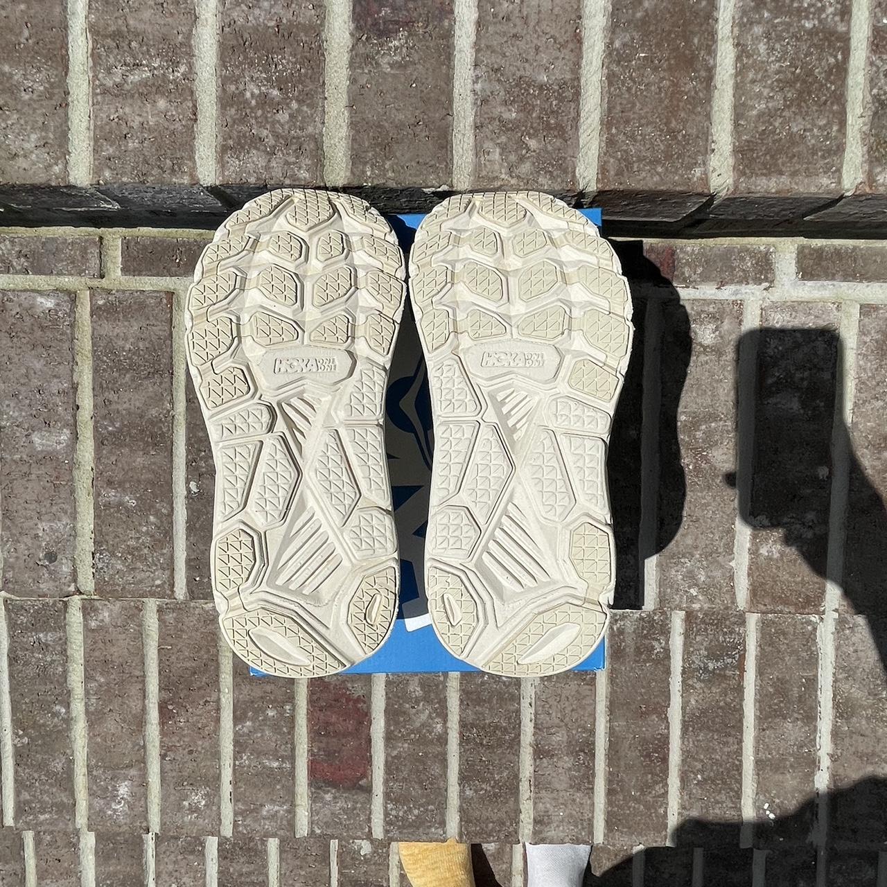 Hoka One One Women's Cream Trainers Depop