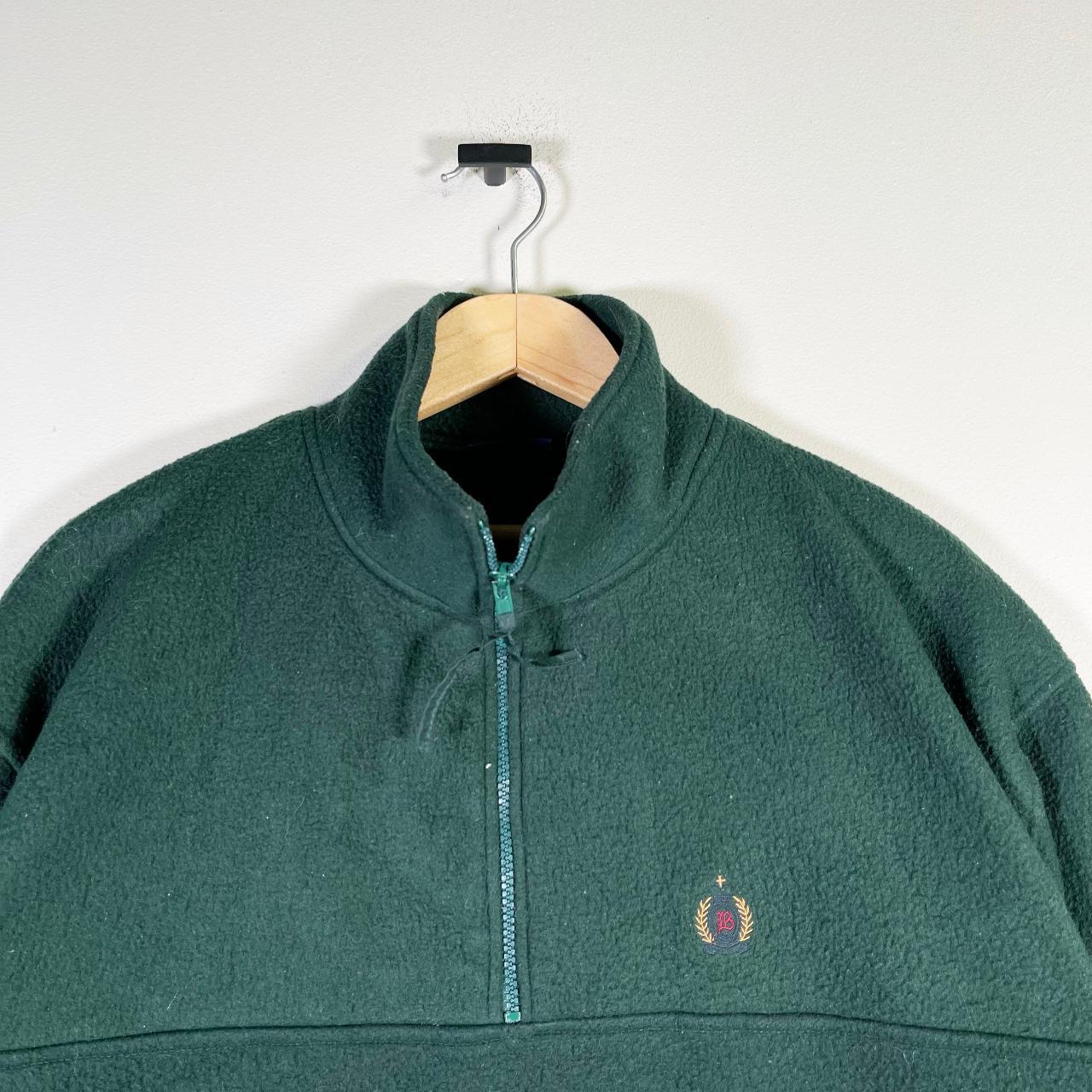 Vintage Bugle Boy Quarter Zip Fleece Condition Depop