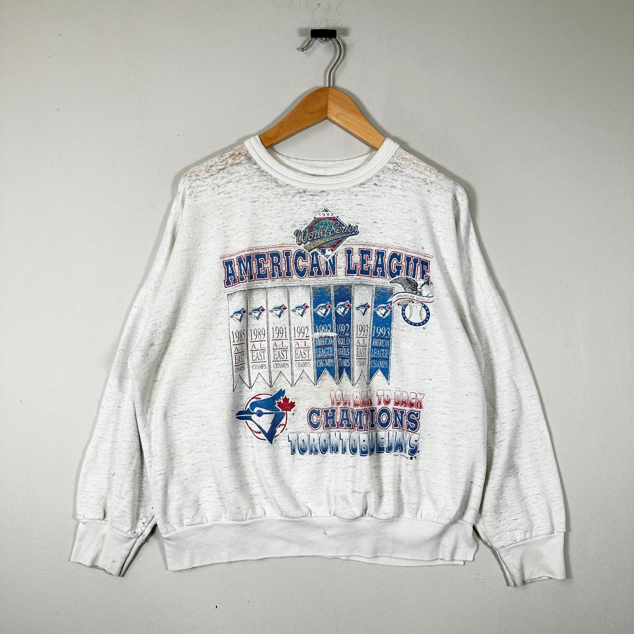 Vintage Toronto Blue Jays Sweatshirt Crewneck Size XL 1993 90s 