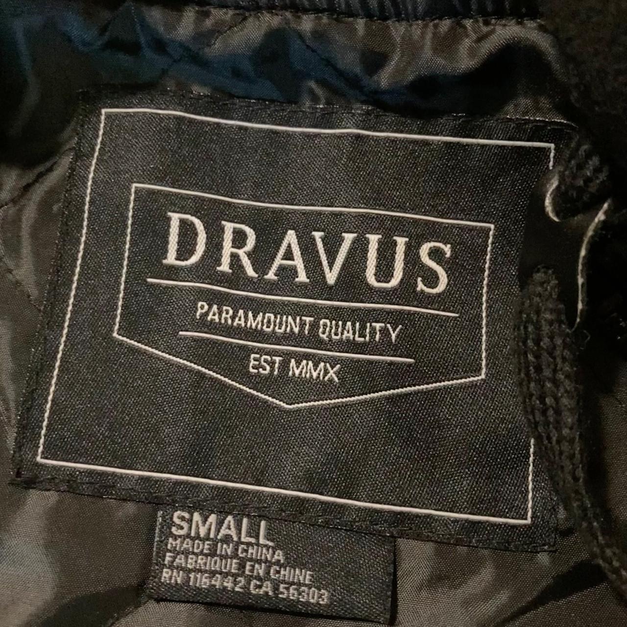 Dravus leather outlet jacket