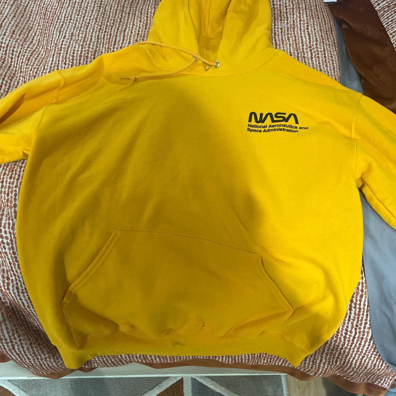 Nasa yellow online hoodie