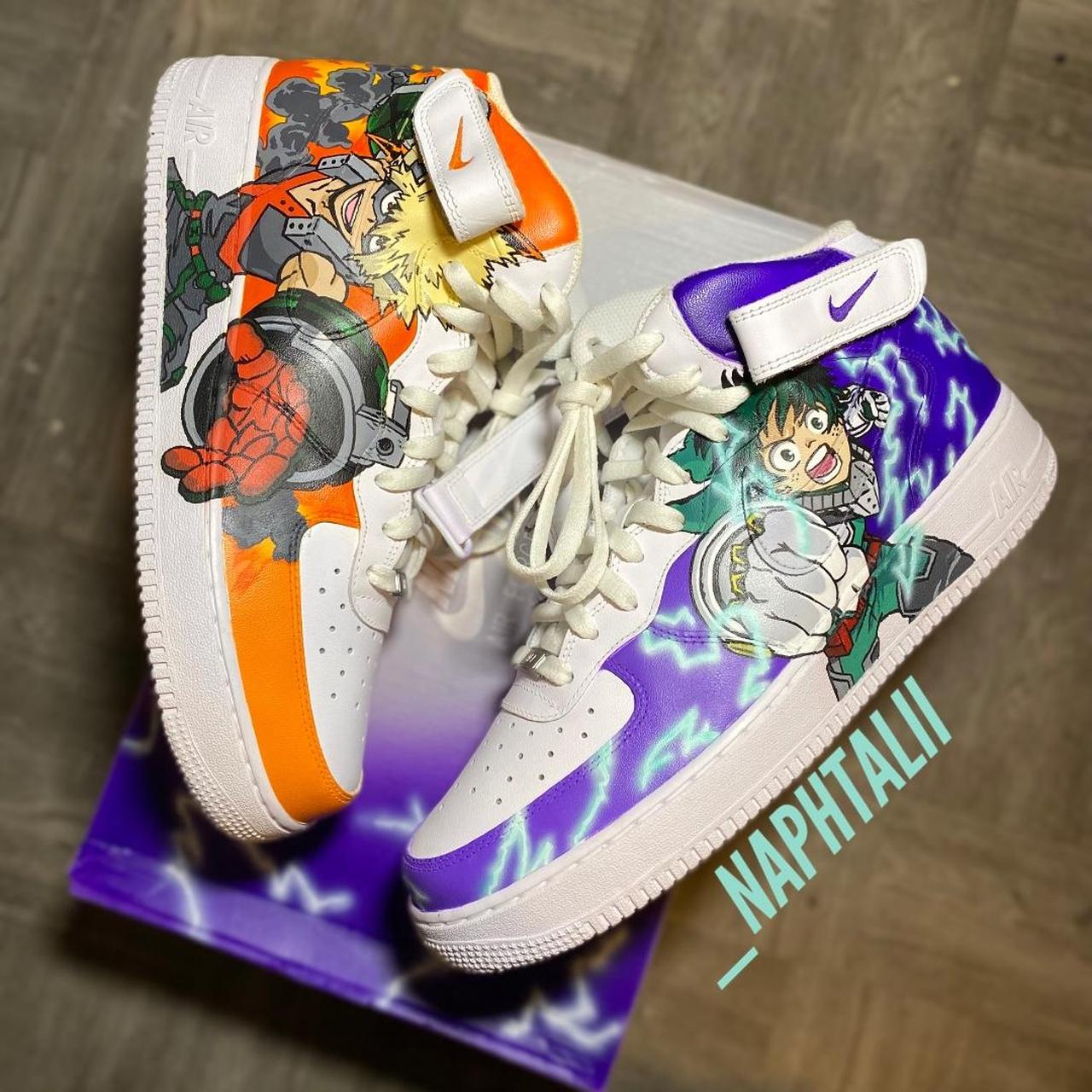 Custom “OFF-WHITE CARTOON” Air Force 1 (ALL COLORS/ALL SIZES/MADE TO ORDER)