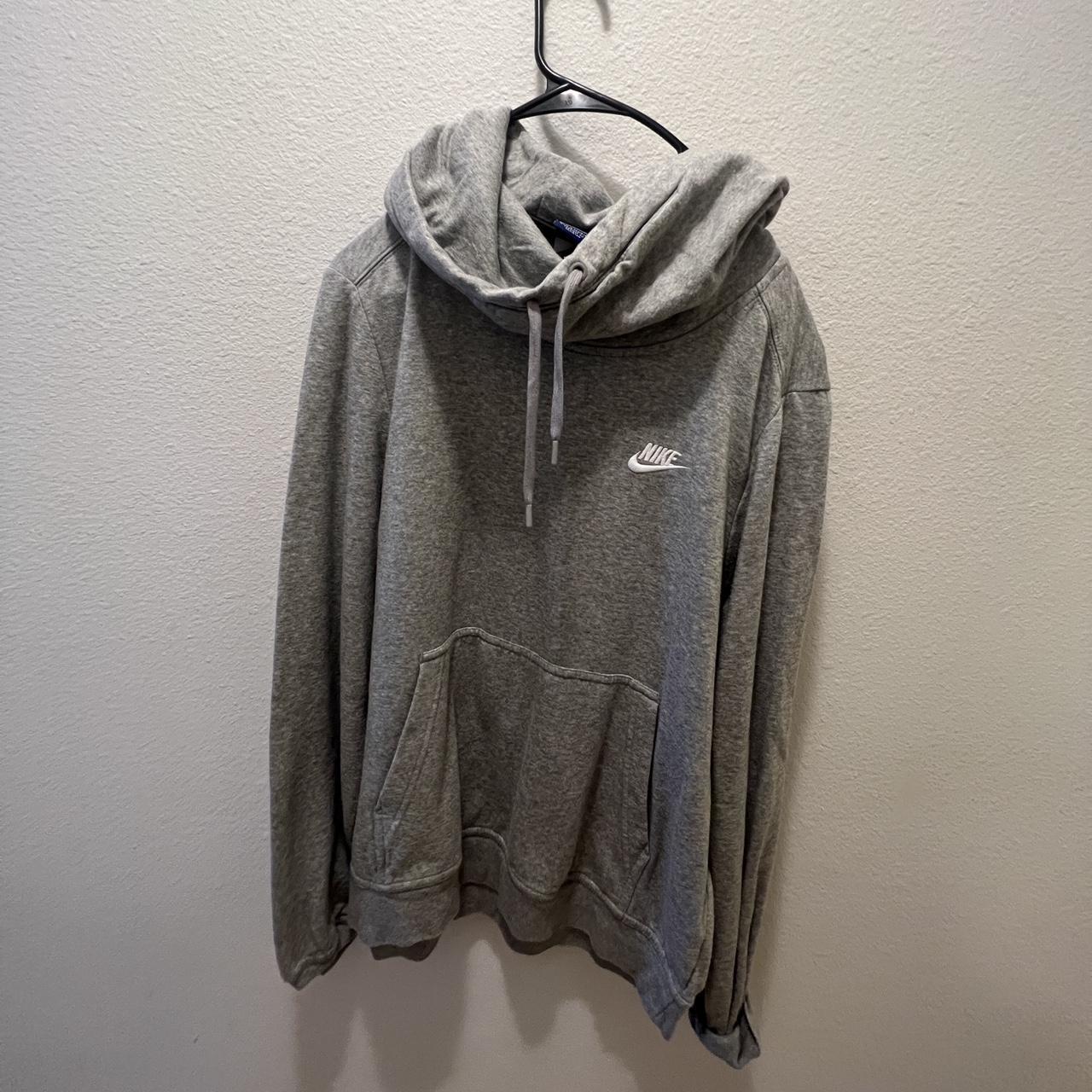 Essential Grey Denver Broncos Football Nike Hoodie - Depop