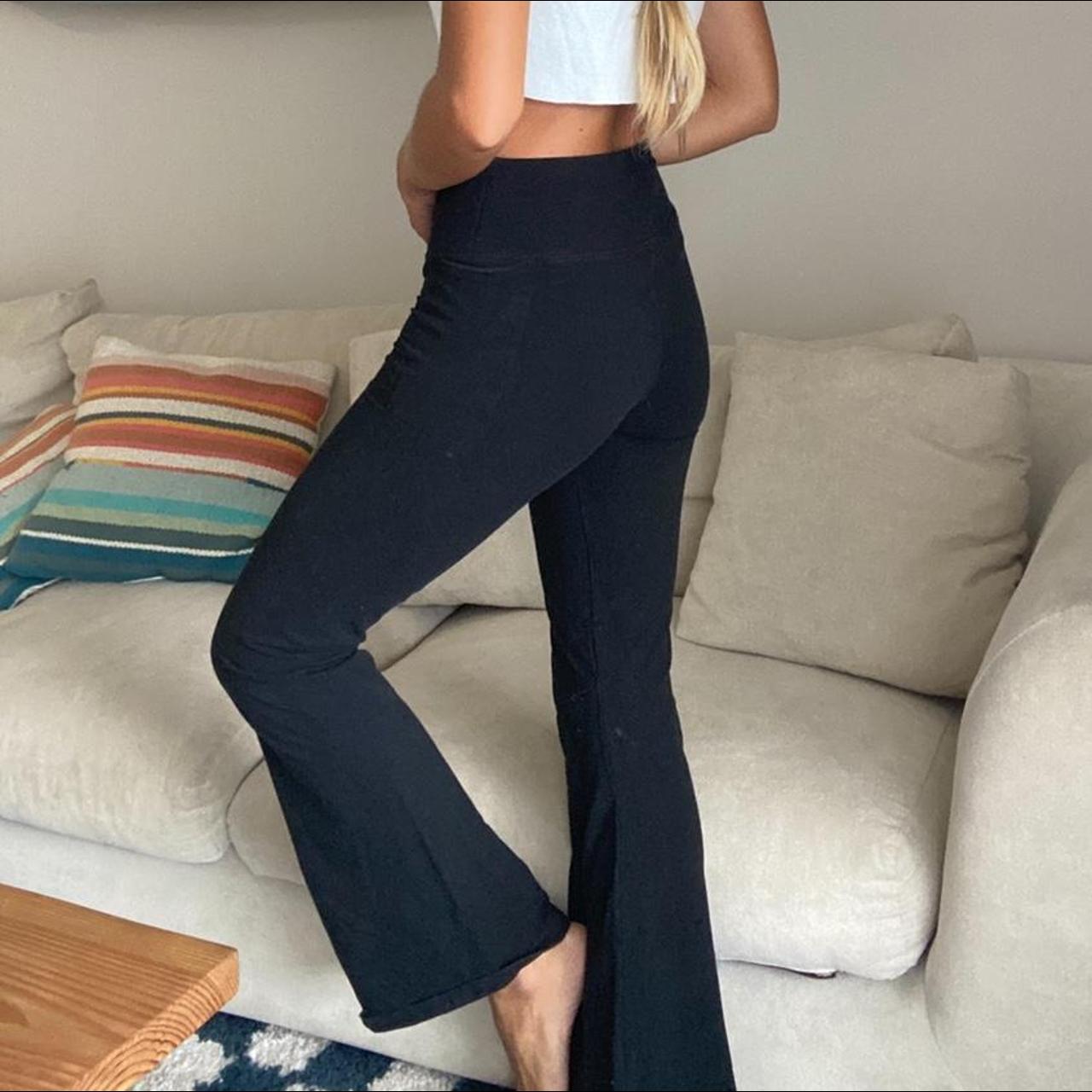 Hollister thick flared leggings size small Depop