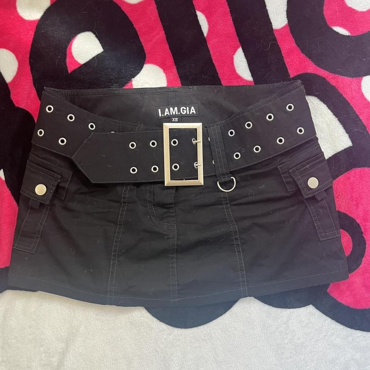 I.AM.GIA Women's Black Skirt Depop