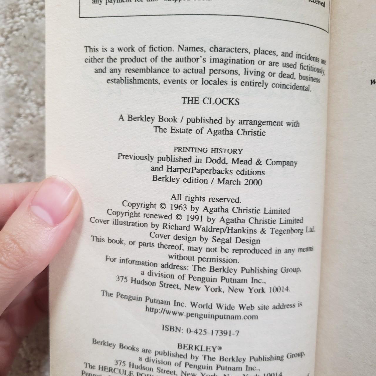 The Clocks by Agatha Christie ☆ Hercule Poirot... Depop